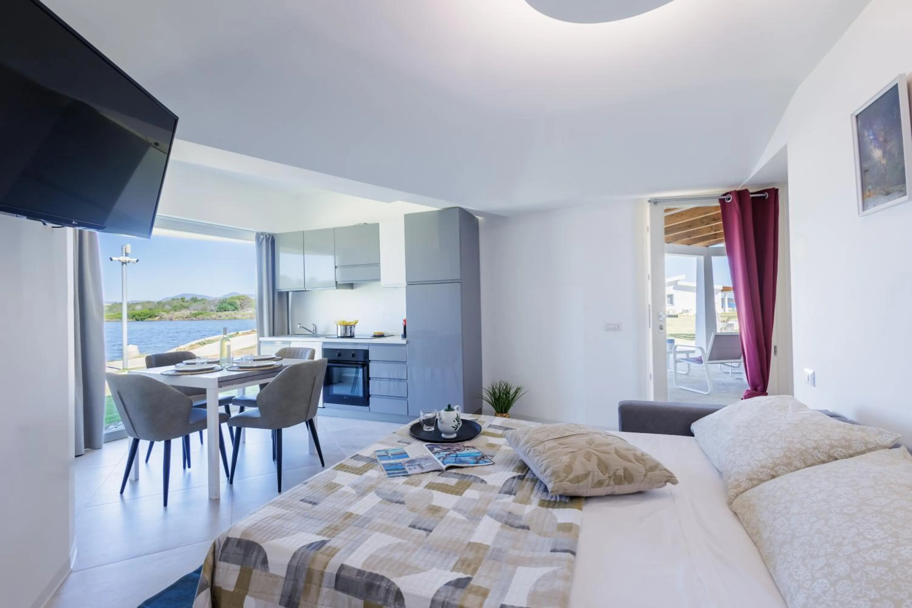 Bed in Baia del Sole Resort