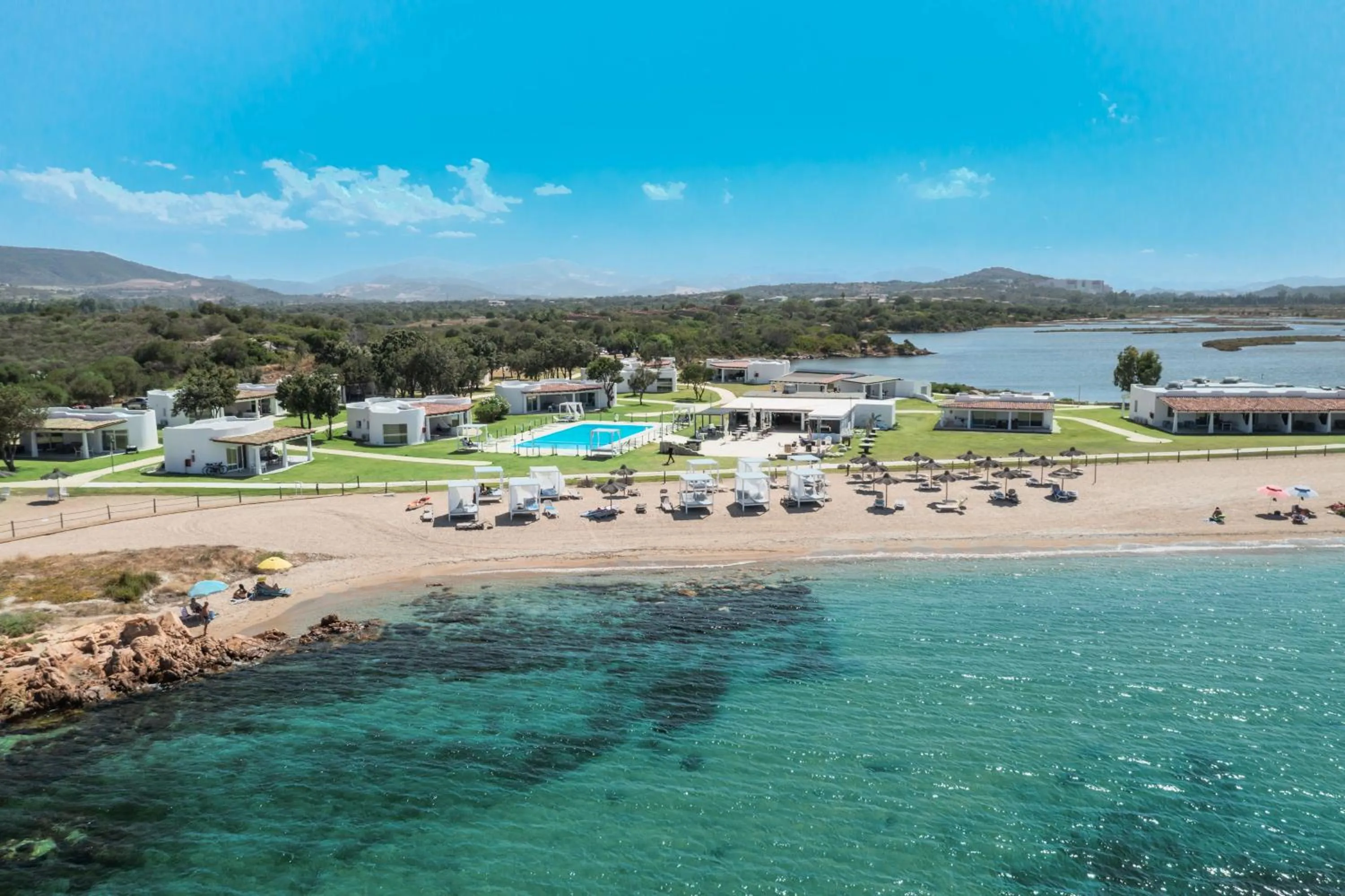 Natural landscape in Baia del Sole Resort