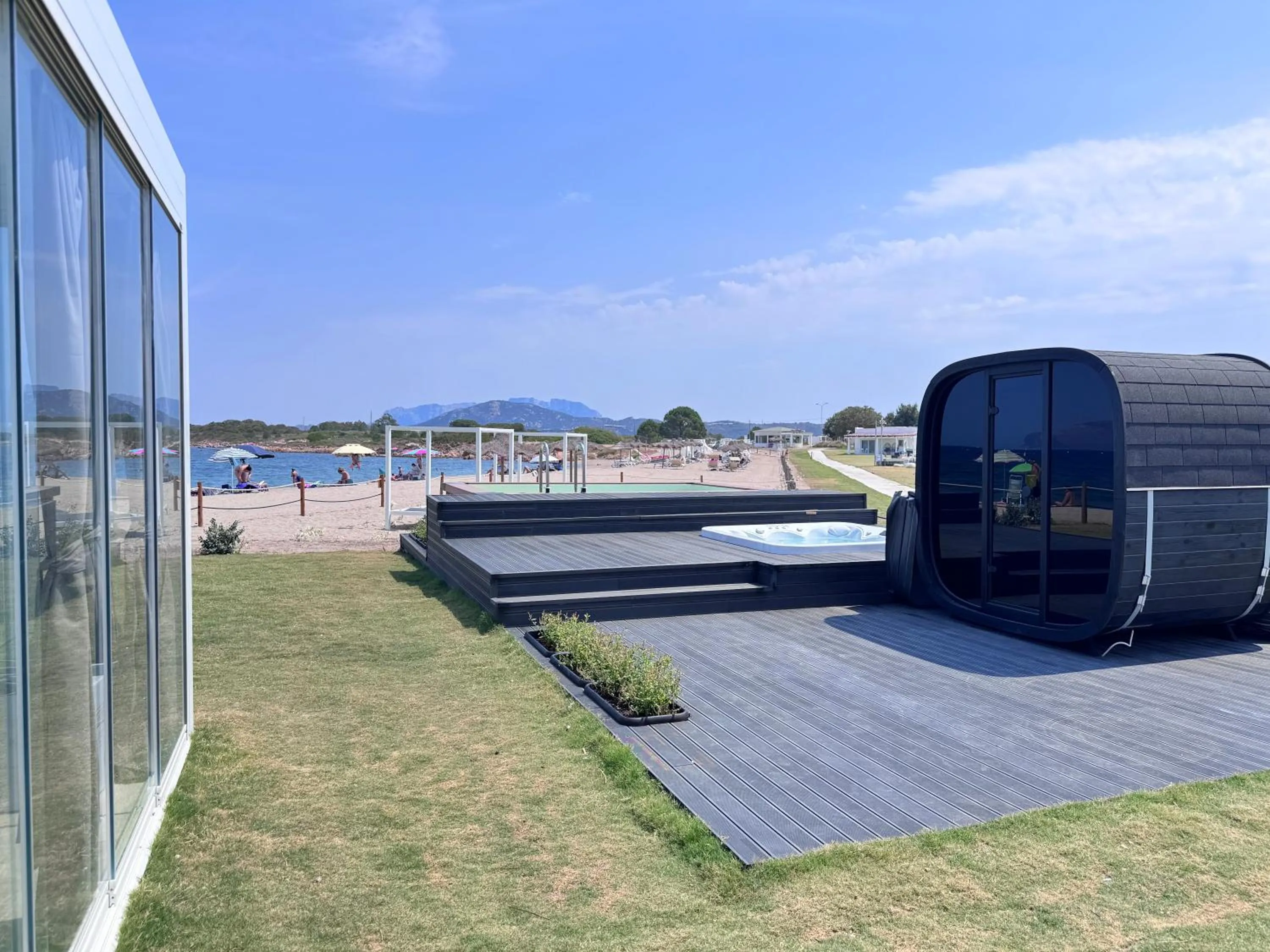 Natural landscape in Baia del Sole Resort