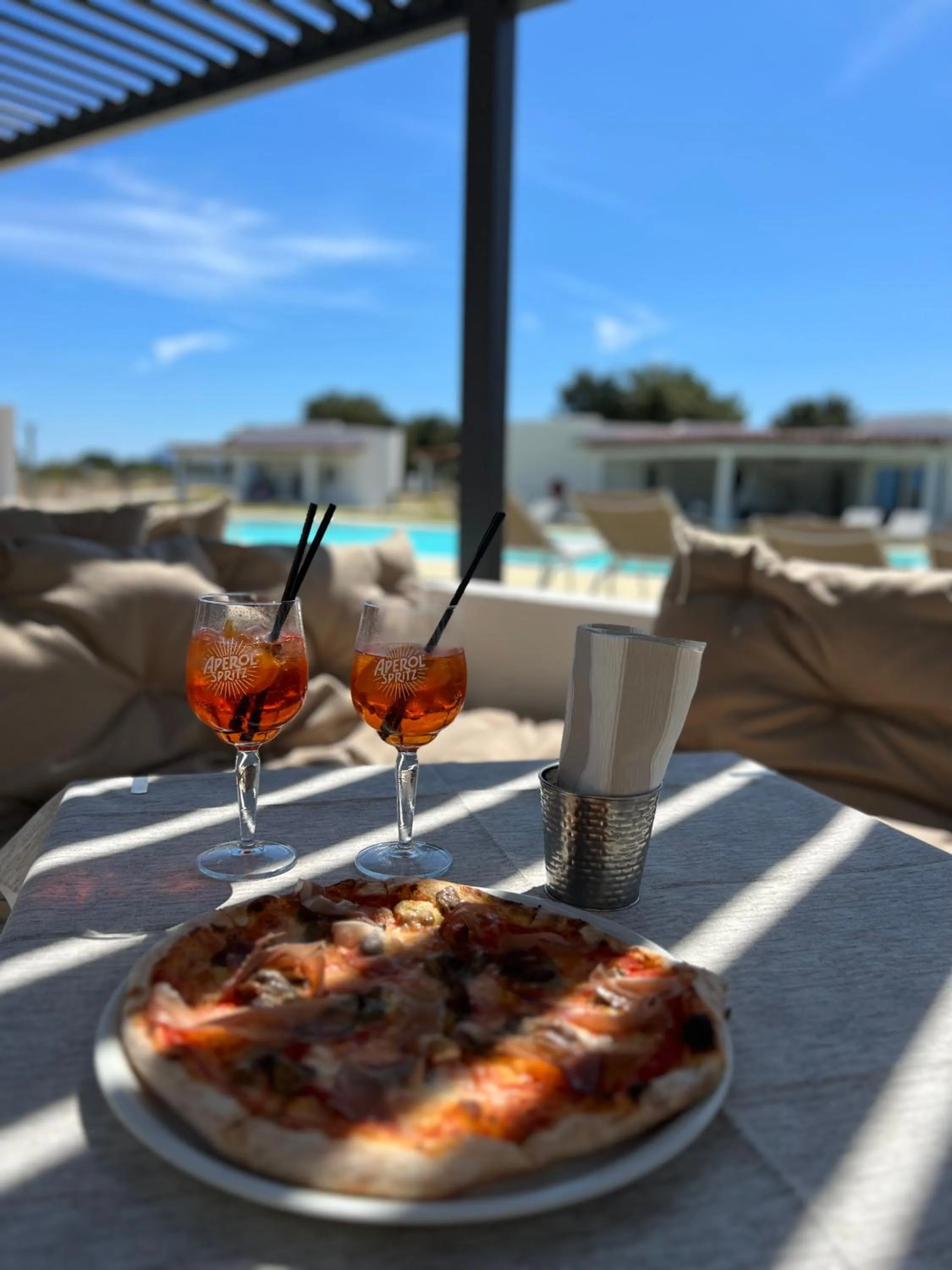 Food and drinks in Baia del Sole Resort