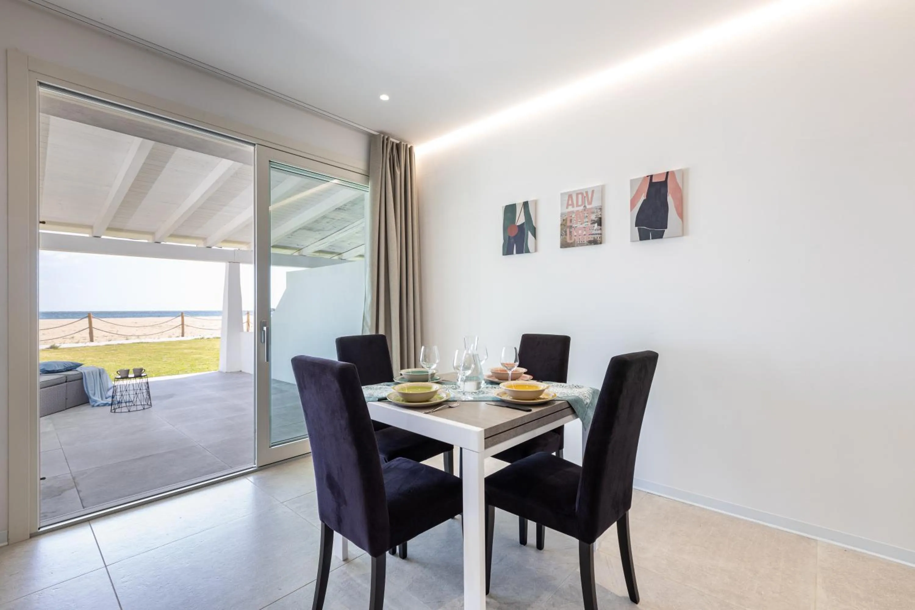 Dining area in Baia del Sole Resort