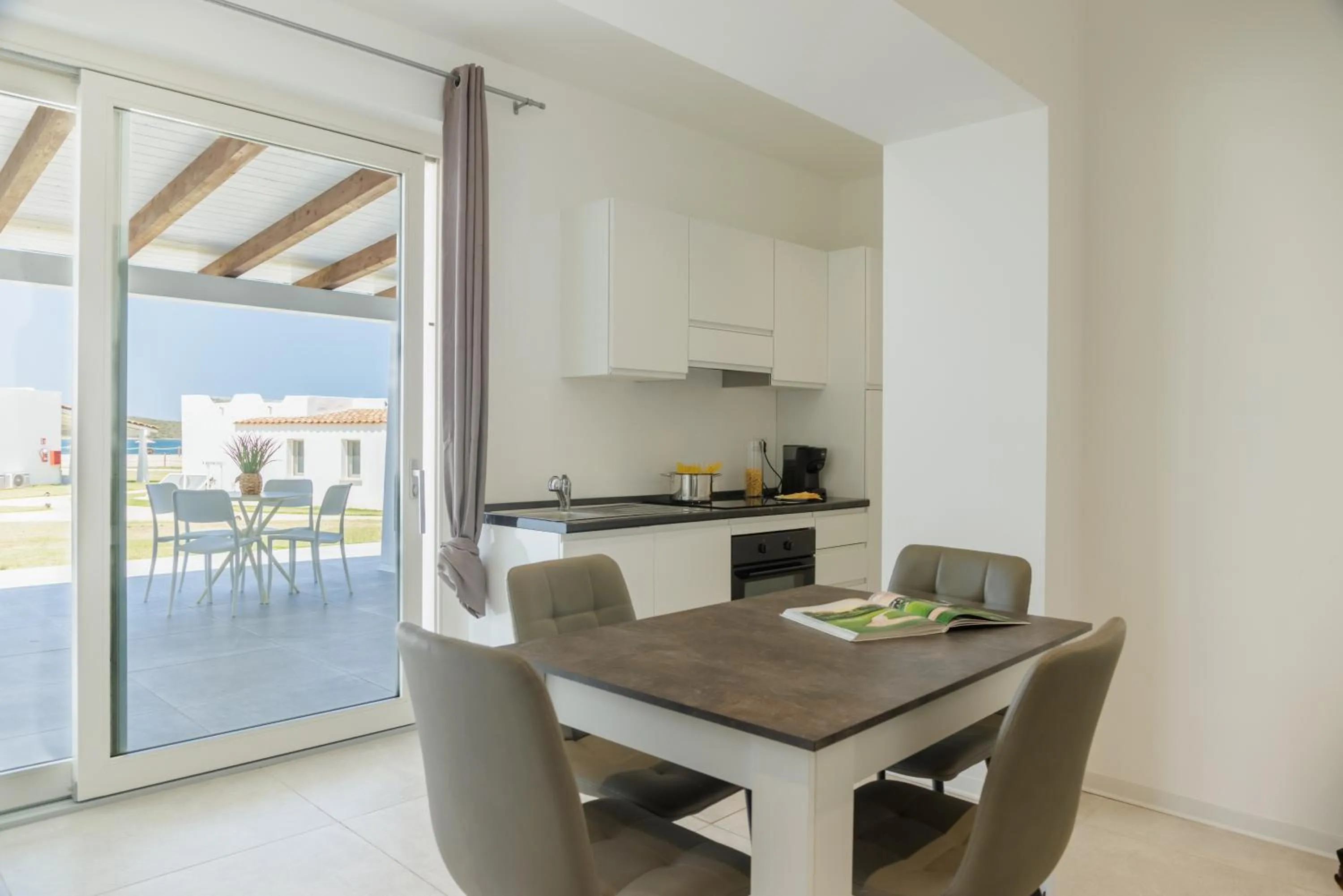 Kitchen or kitchenette in Baia del Sole Resort