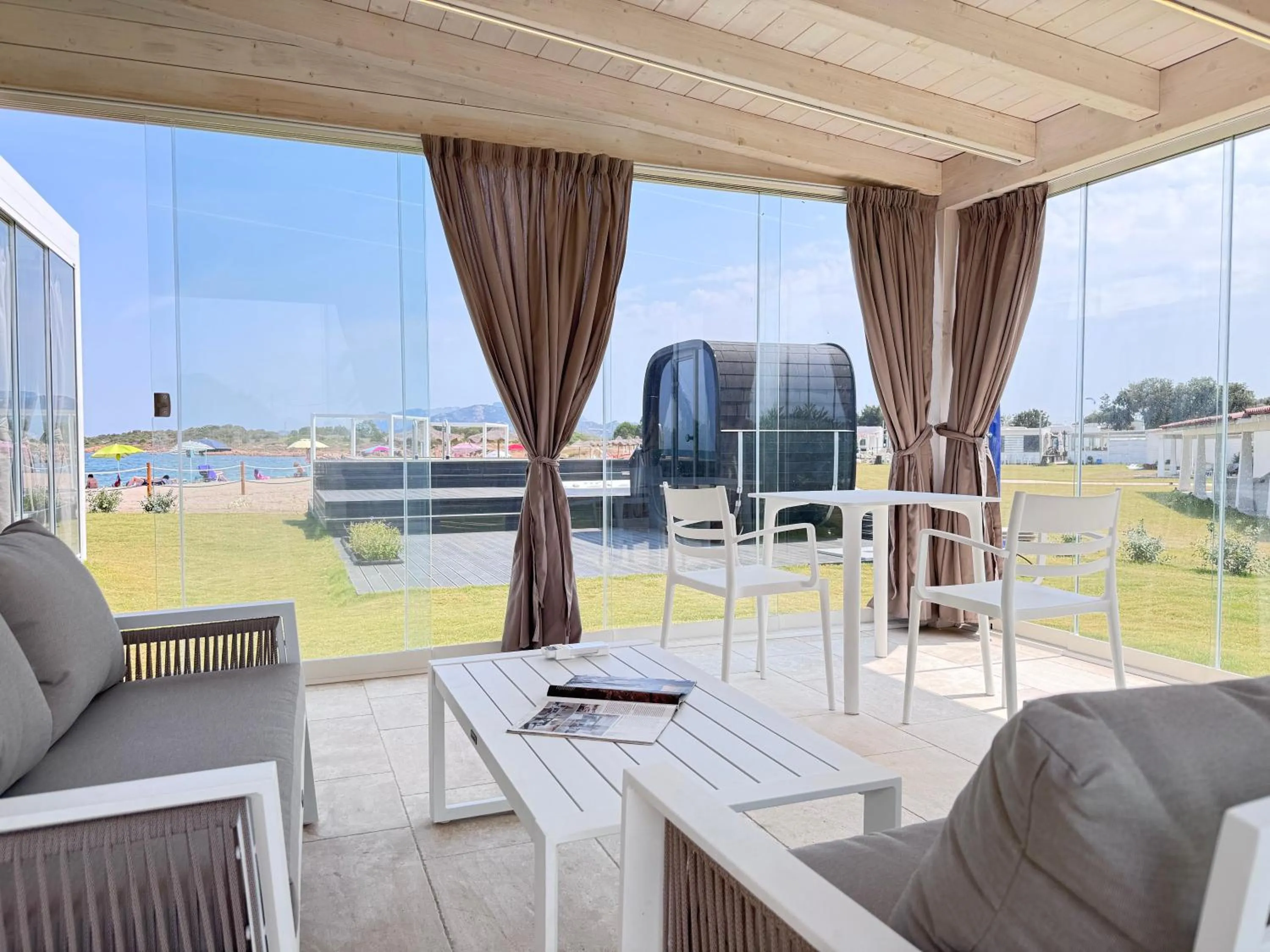 Sauna in Baia del Sole Resort