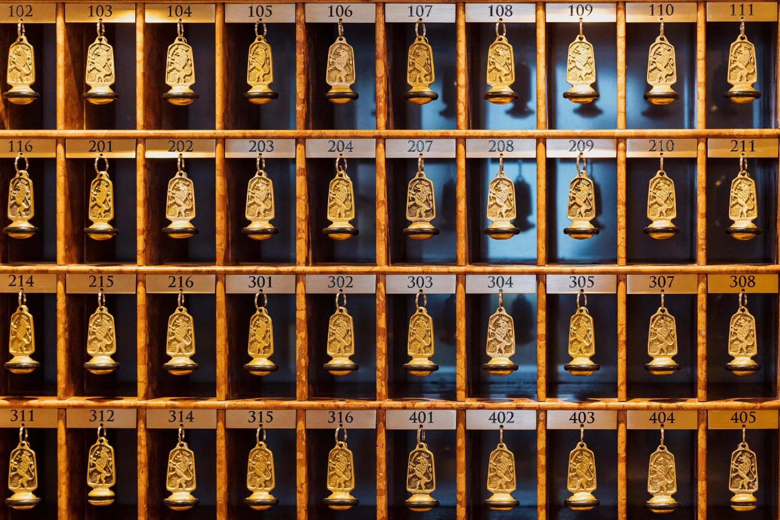 Decorative detail in Royal Hotel Cortina