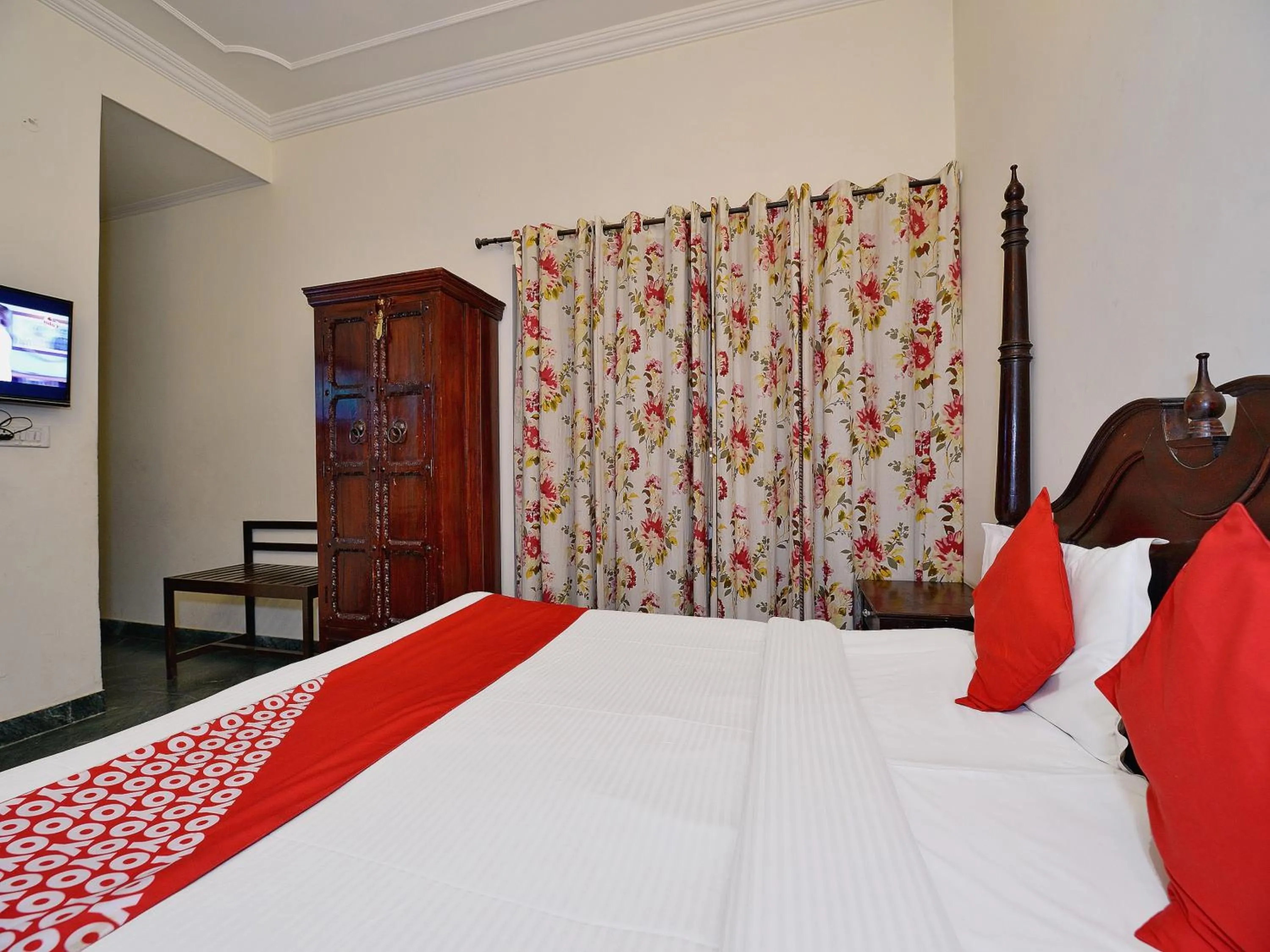 Bedroom in Super Hotel O Tordi Haveli