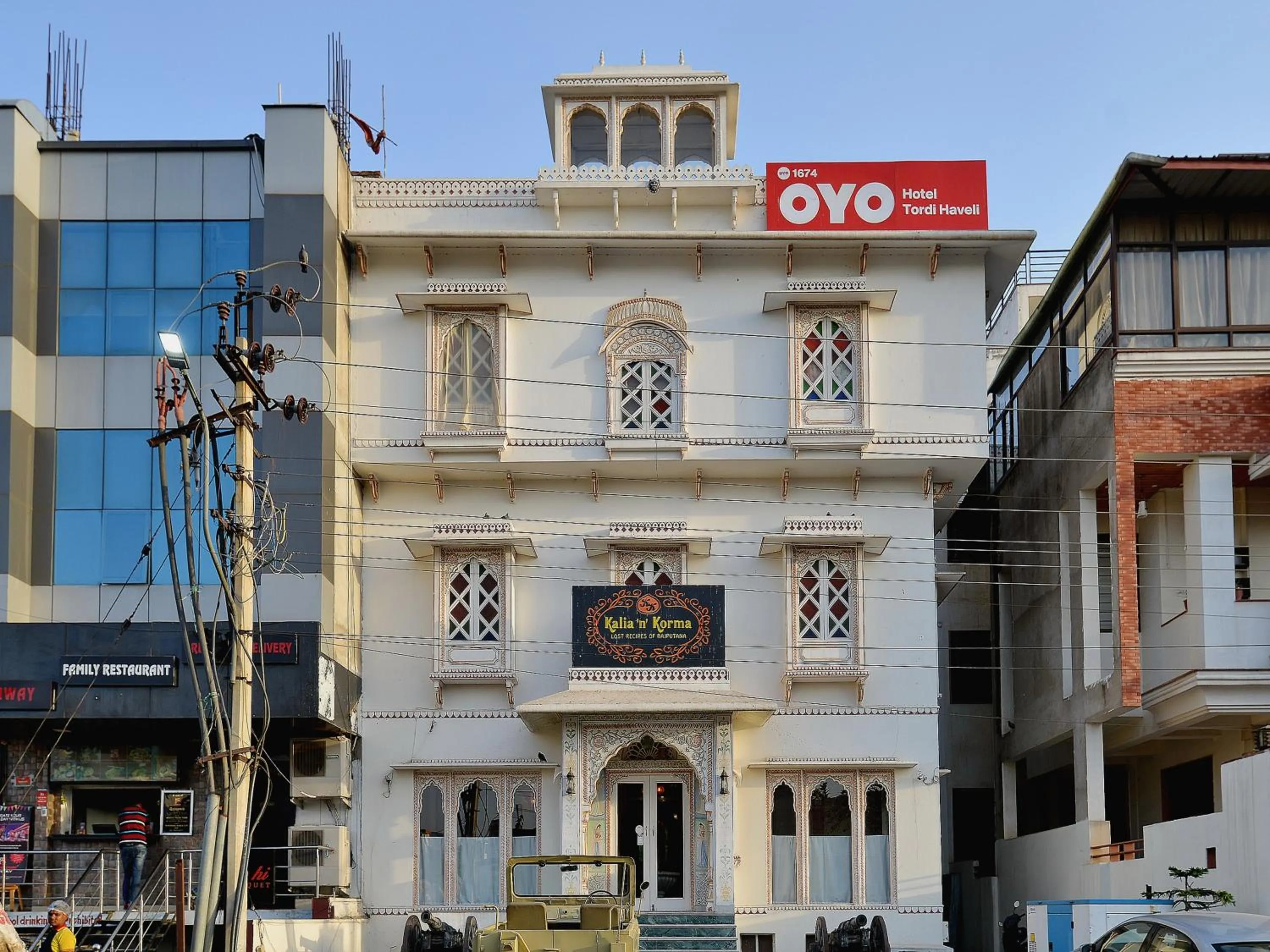 Facade/entrance in Super Hotel O Tordi Haveli