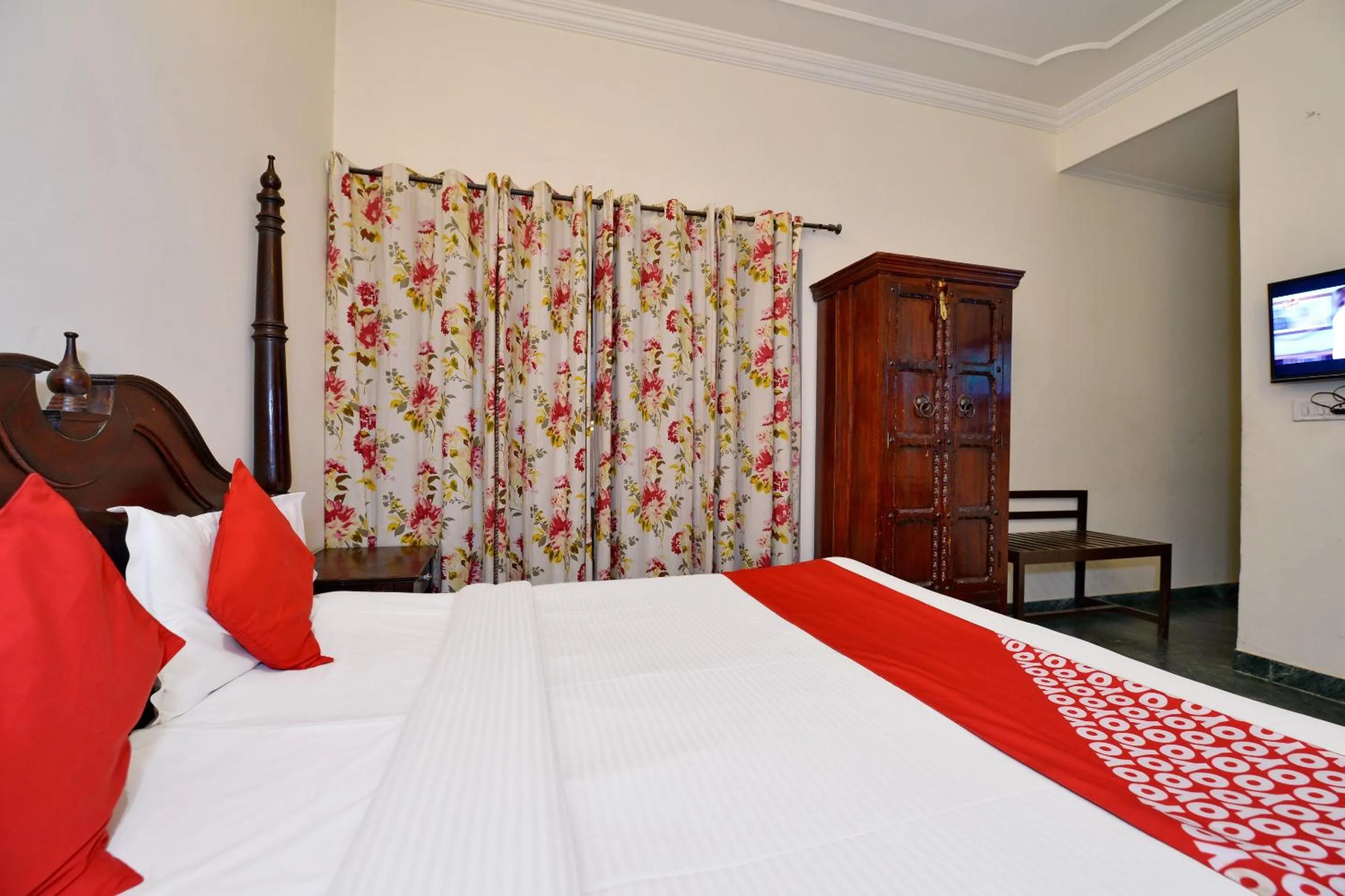 Bedroom in Super Hotel O Tordi Haveli