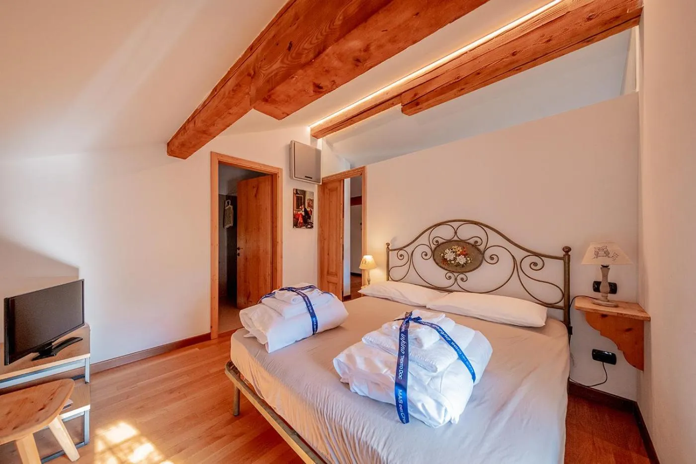 Bed in Agriturismo Mas dei Chini