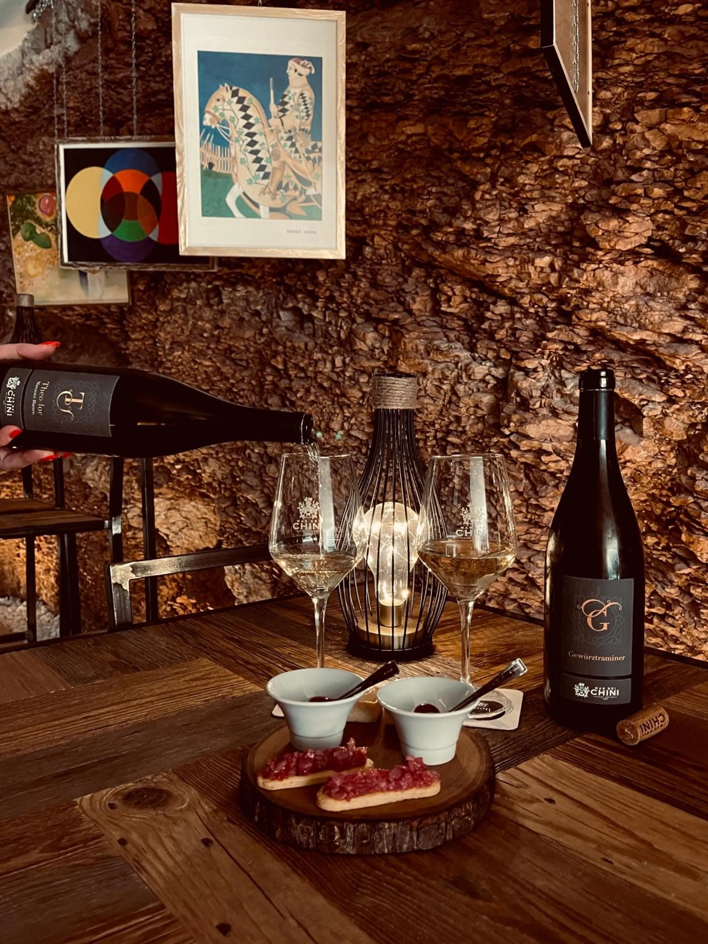 Food and drinks in Agriturismo Mas dei Chini