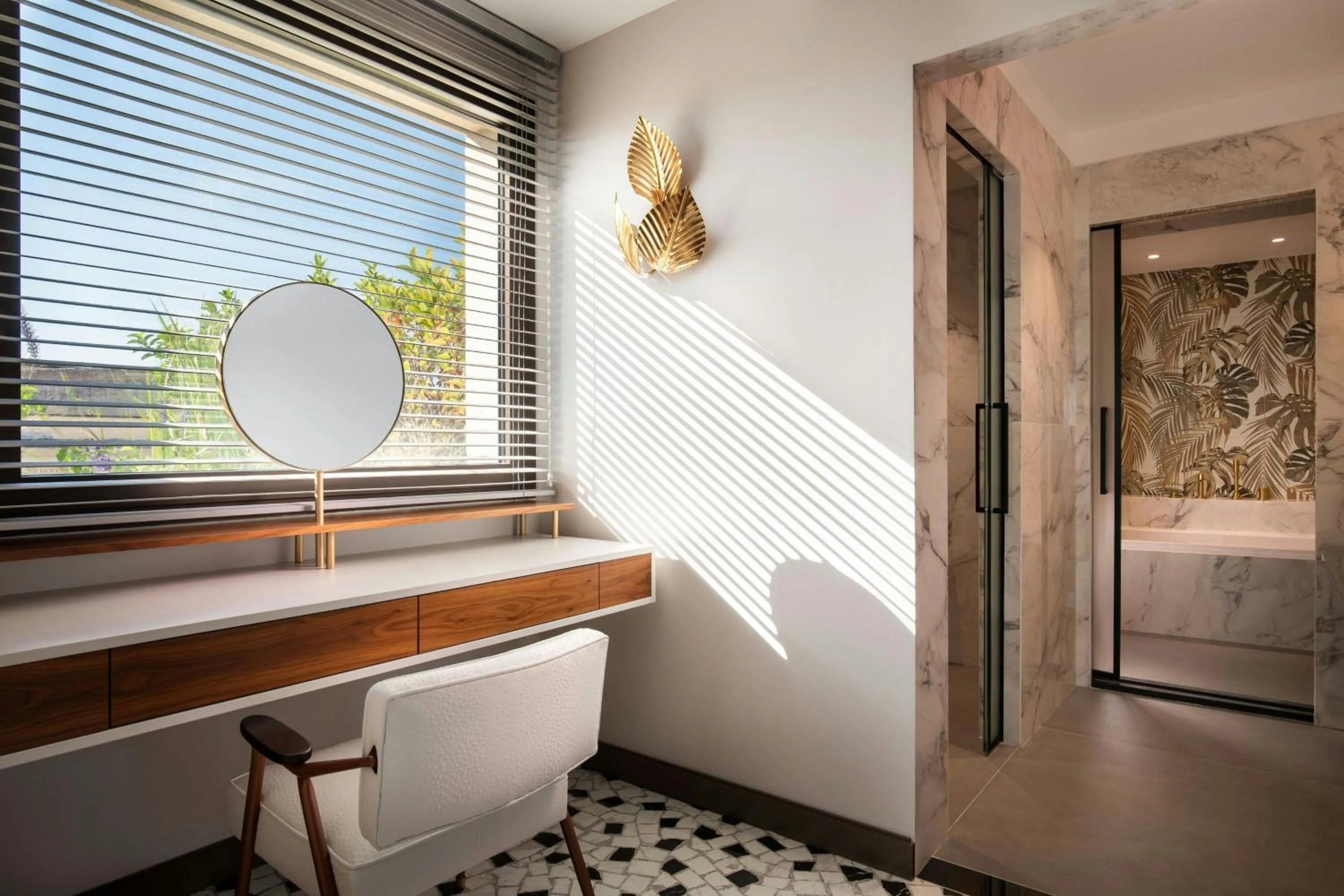 Bathroom in Le Meridien Visconti Rome