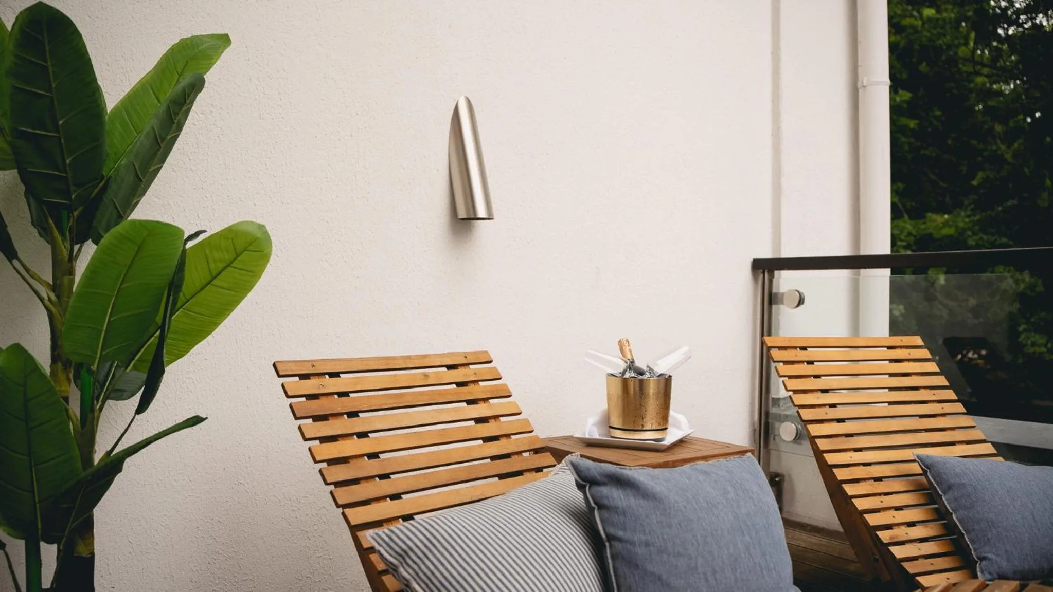 Balcony/Terrace in Hotel Kieler Yacht-Club