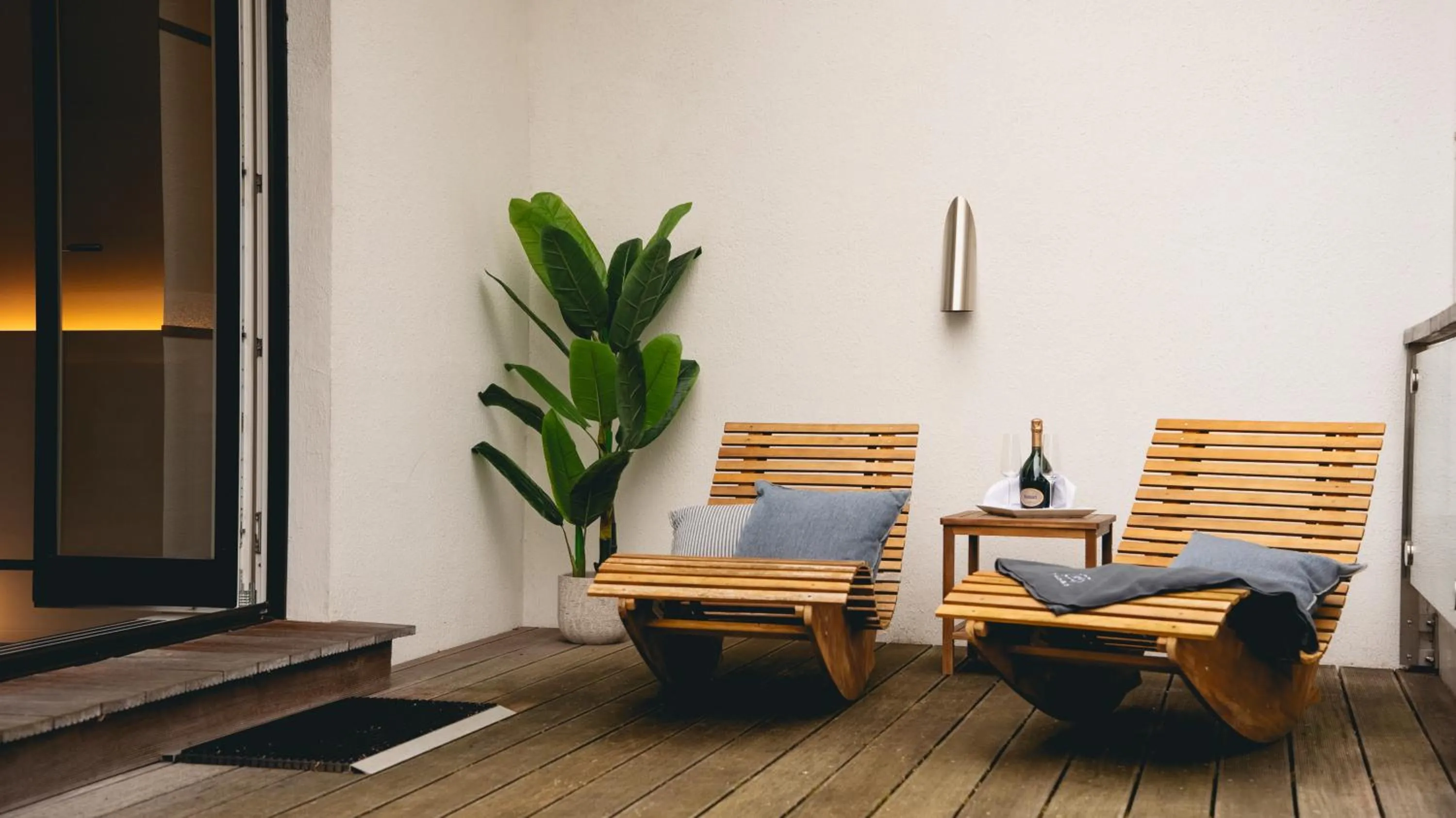 Balcony/Terrace in Hotel Kieler Yacht-Club