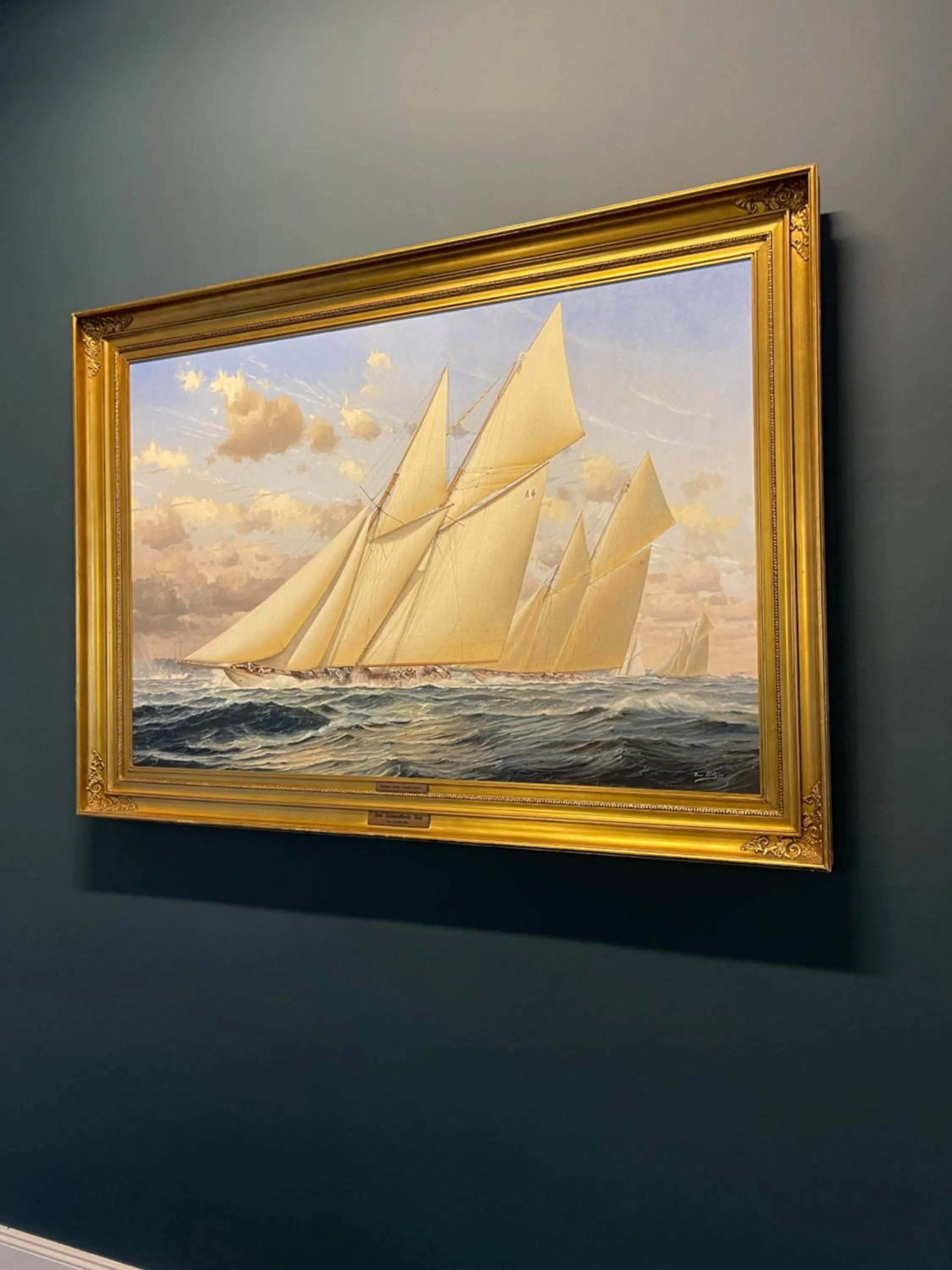 Decorative detail in Hotel Kieler Yacht-Club