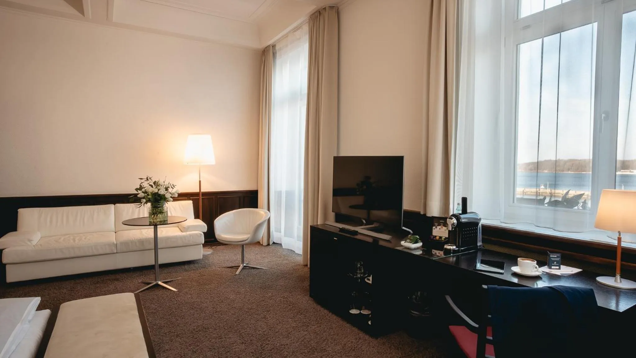 Living room in Hotel Kieler Yacht-Club