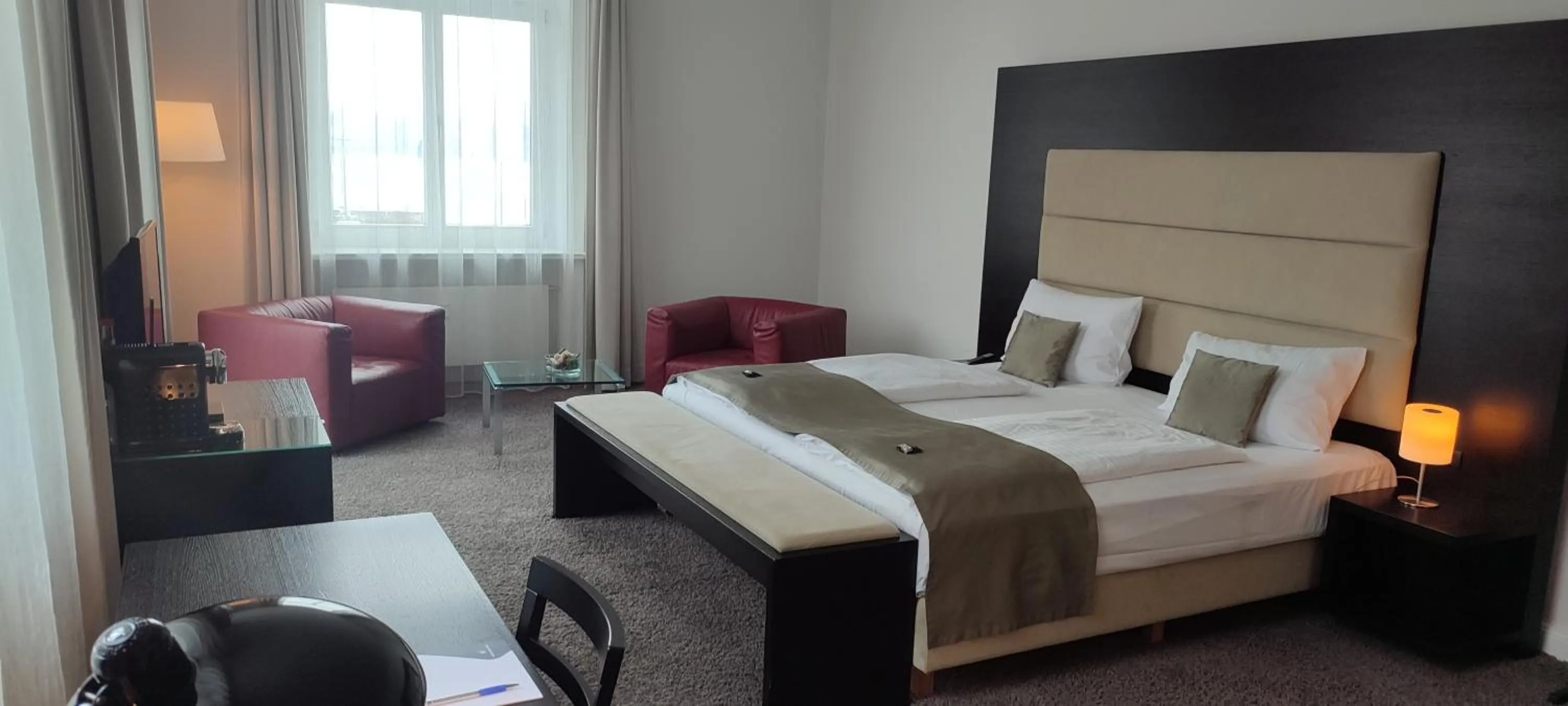 Bed in Hotel Kieler Yacht-Club