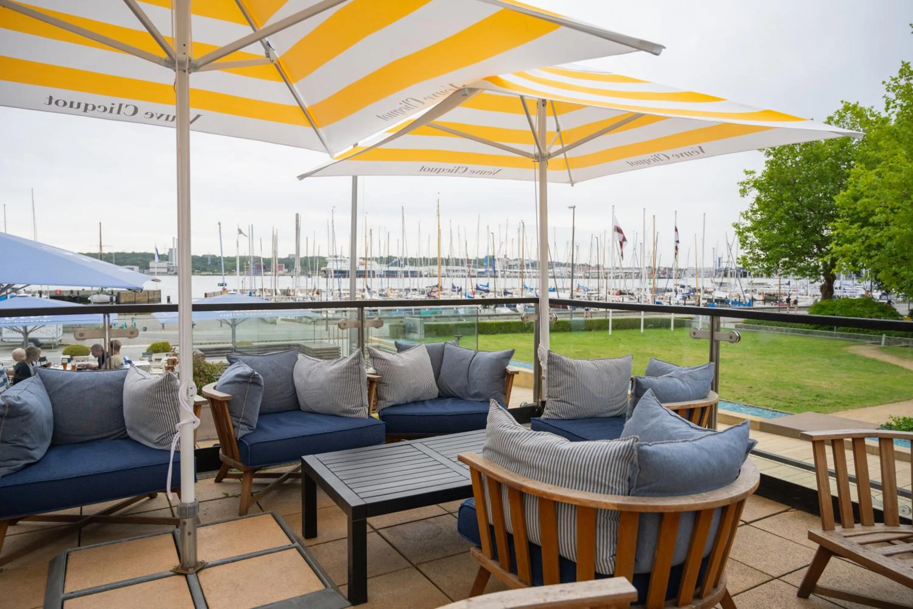 Balcony/Terrace in Hotel Kieler Yacht-Club