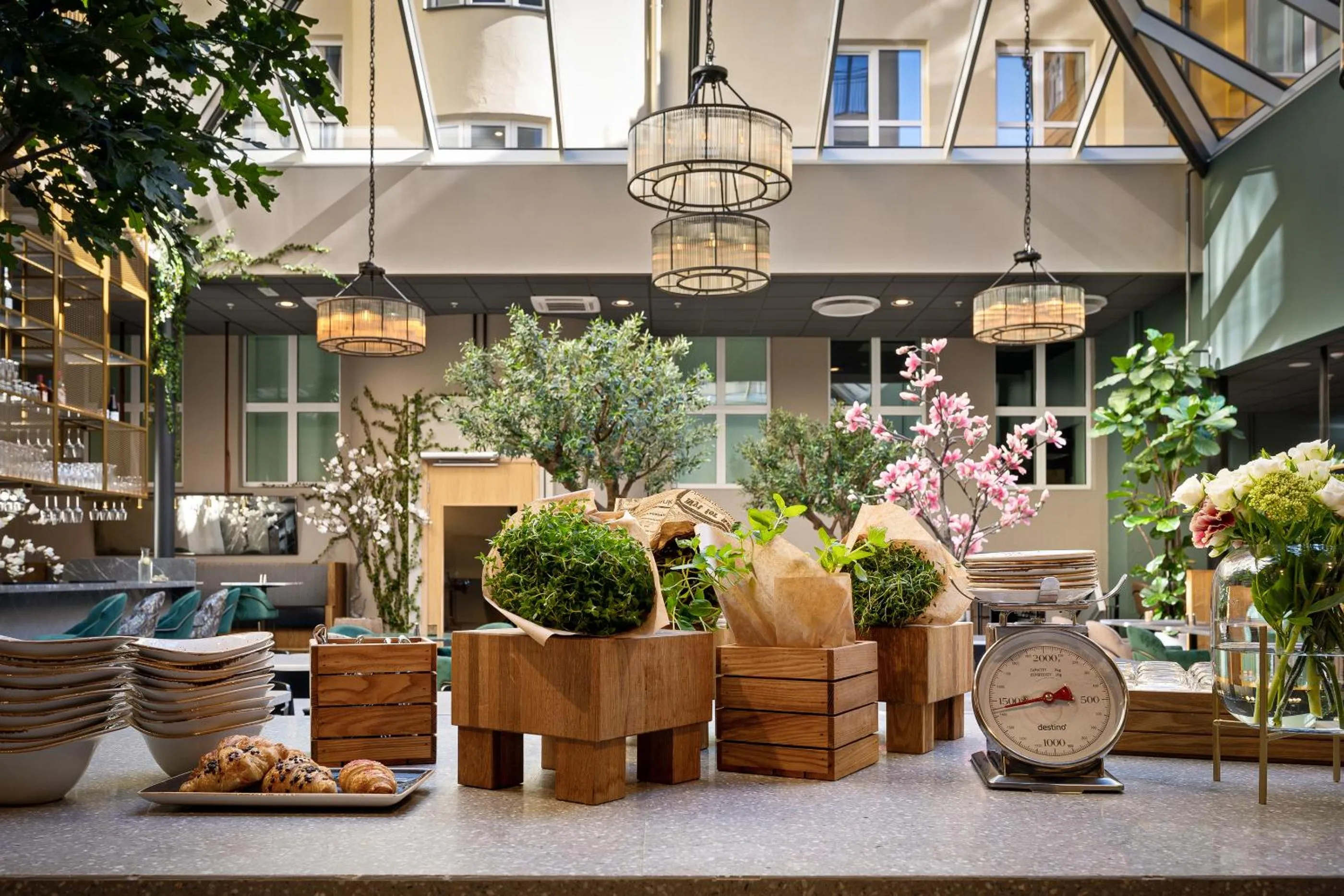 Buffet breakfast in Karl Johans gate 35