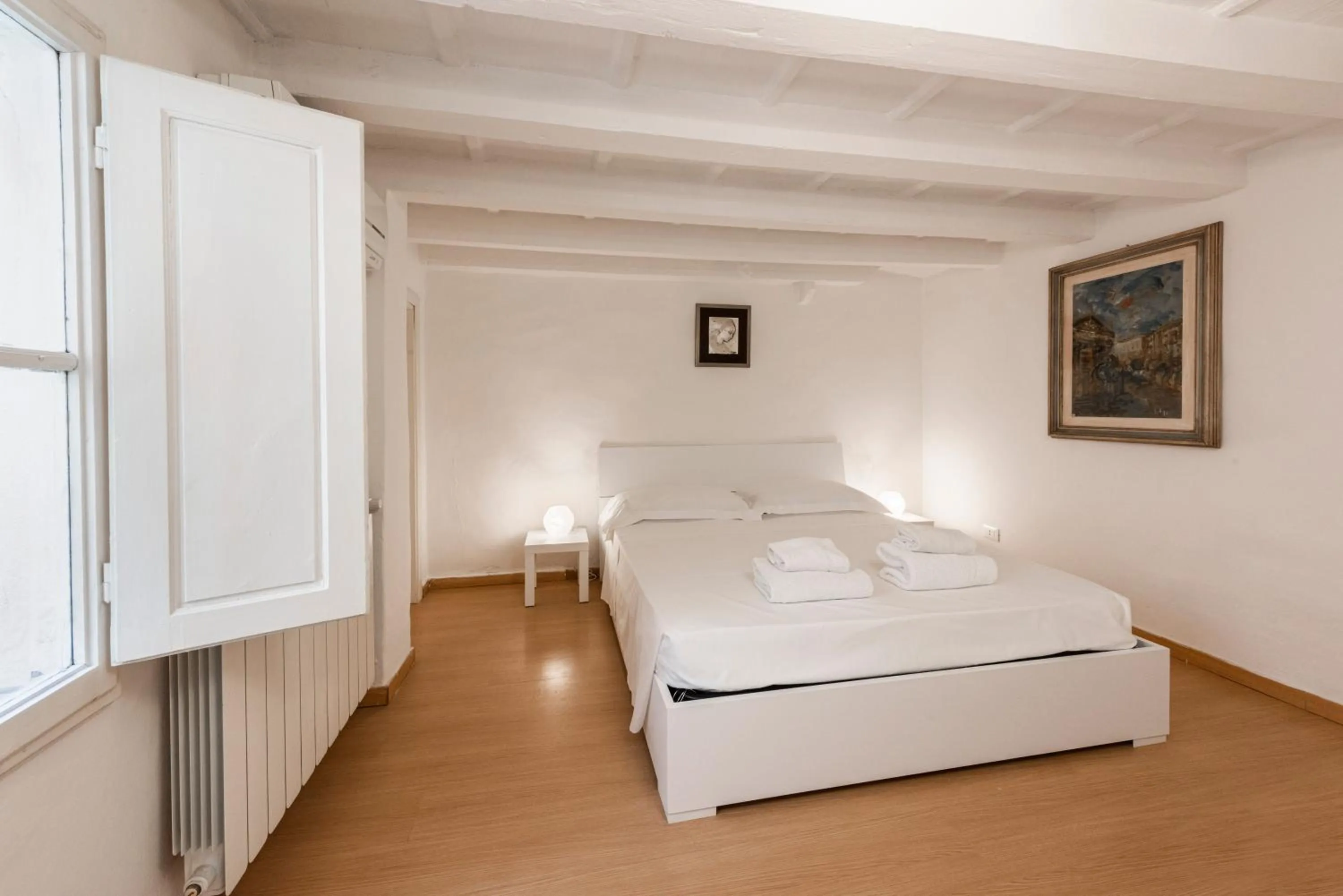 Bedroom, Bed in Santa Croce Palace by Mmega