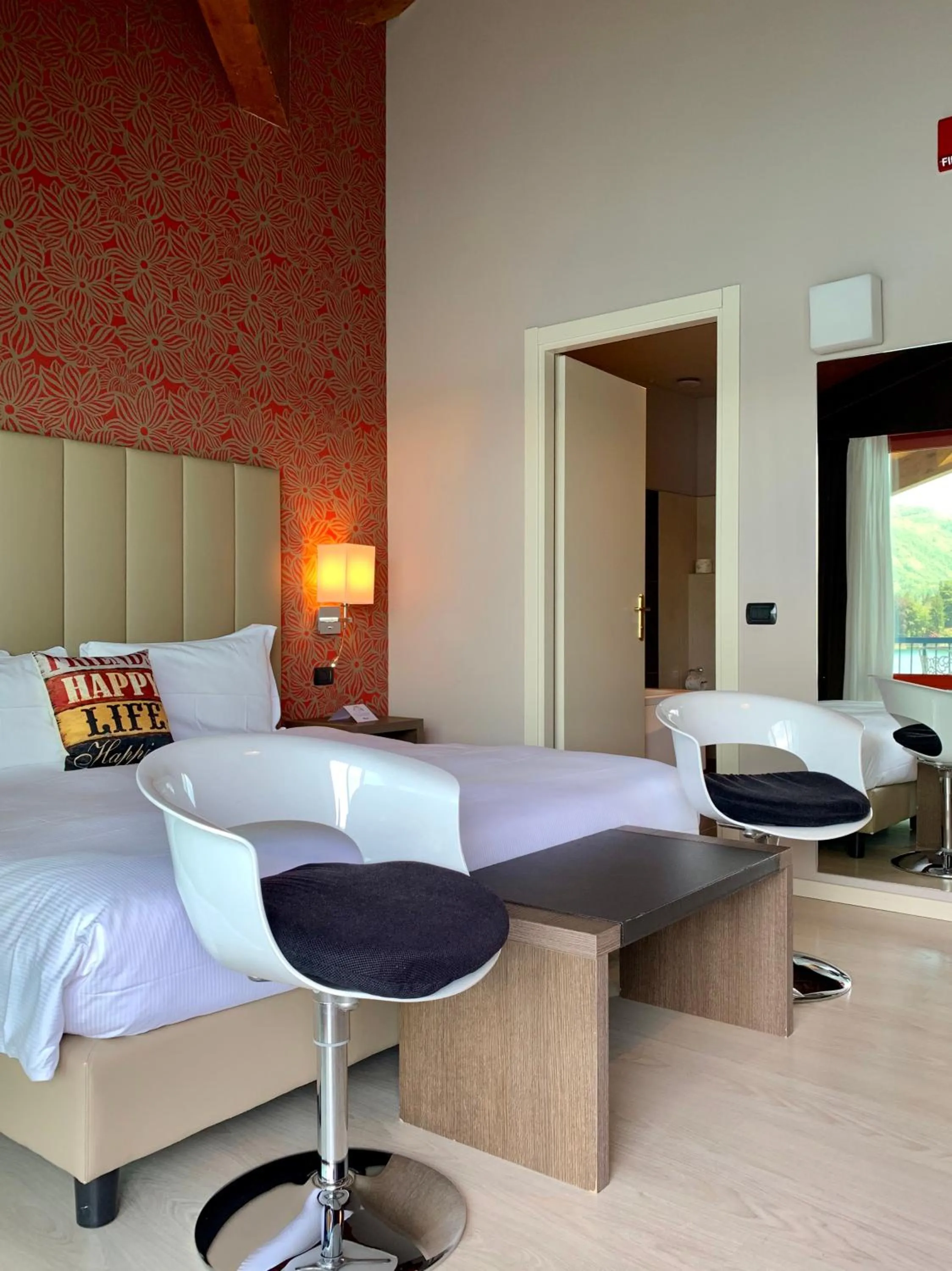 Bedroom, Bed in Hotel L'Approdo