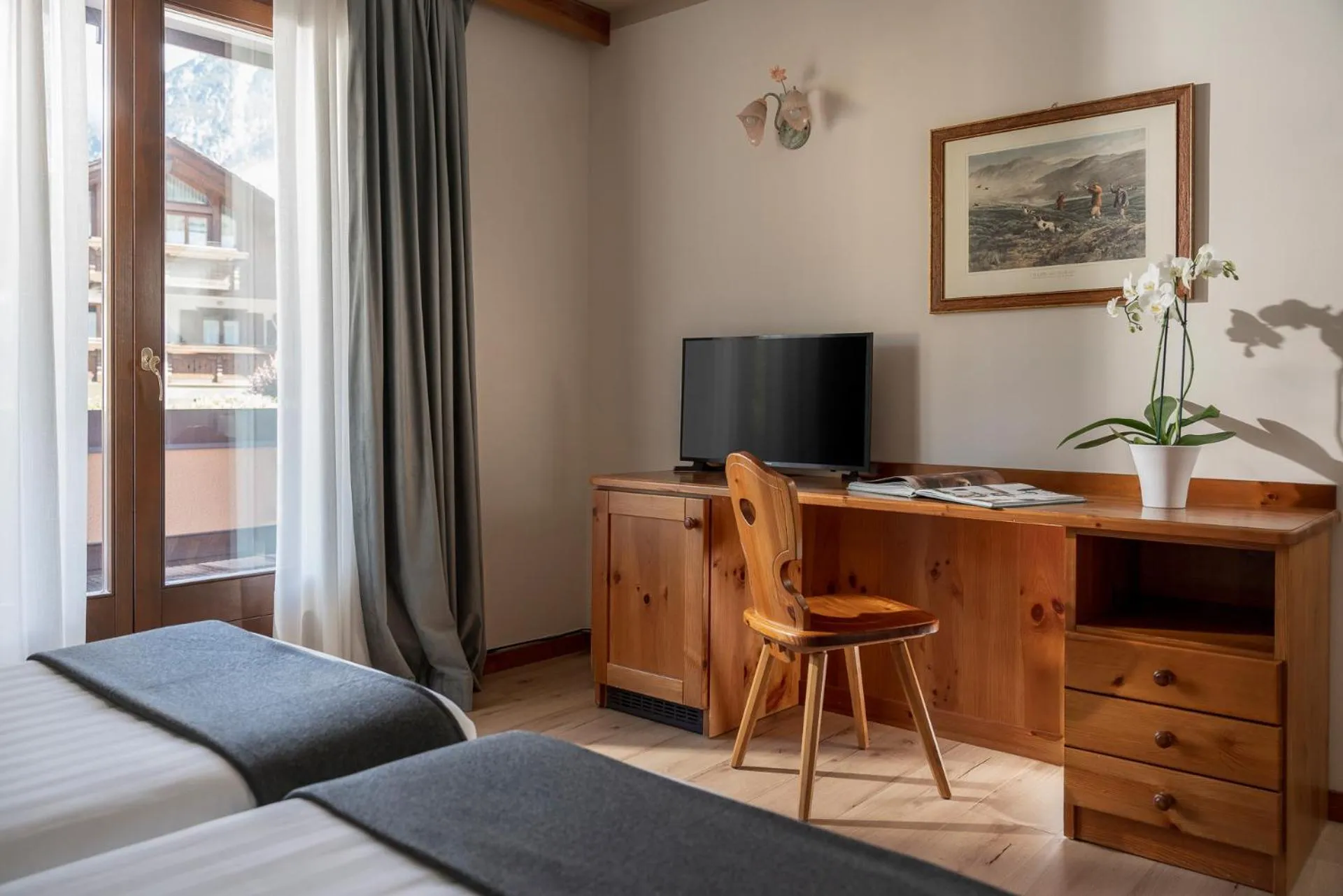 Bedroom in Hotel Cristallo