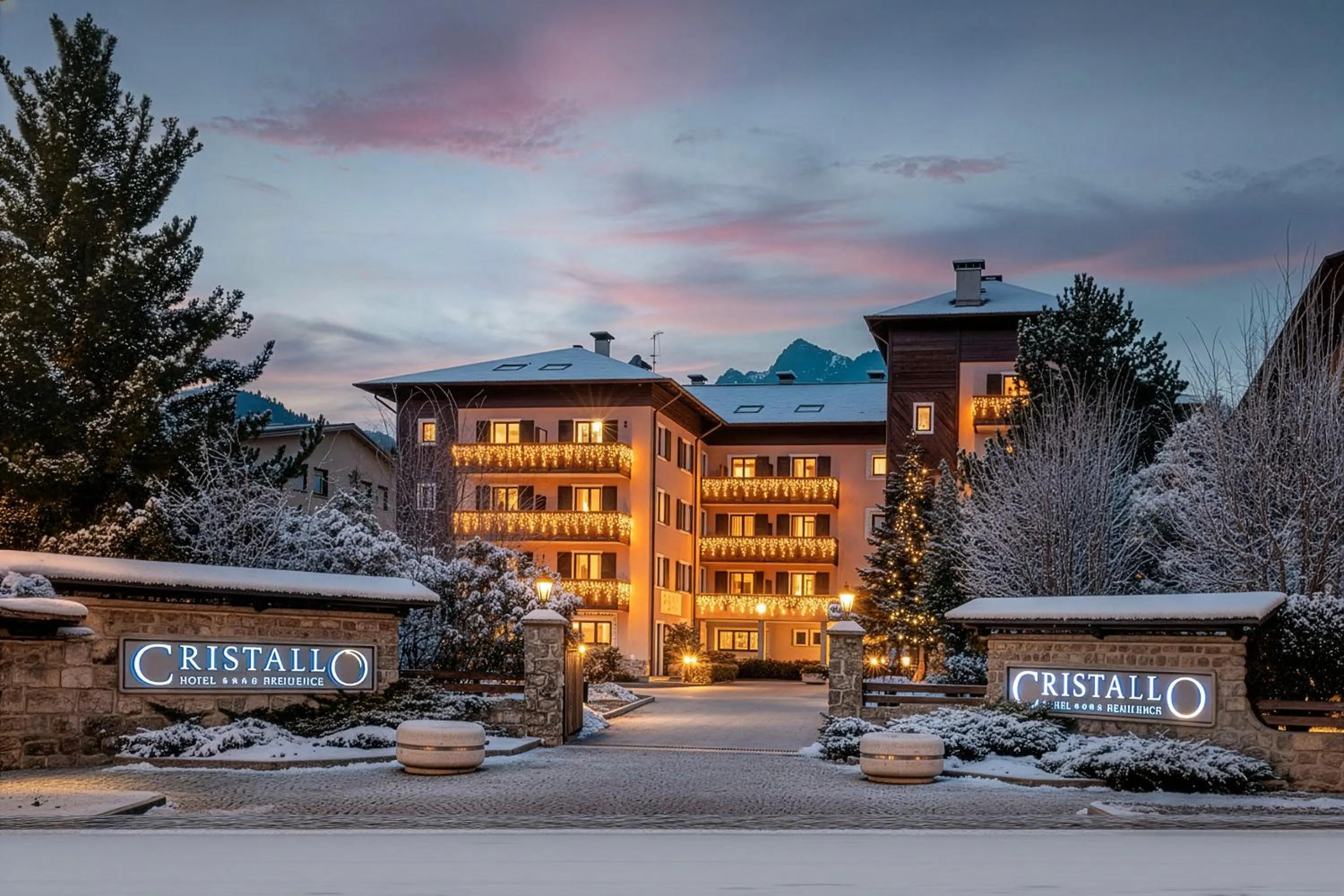 Property building in Hotel Cristallo