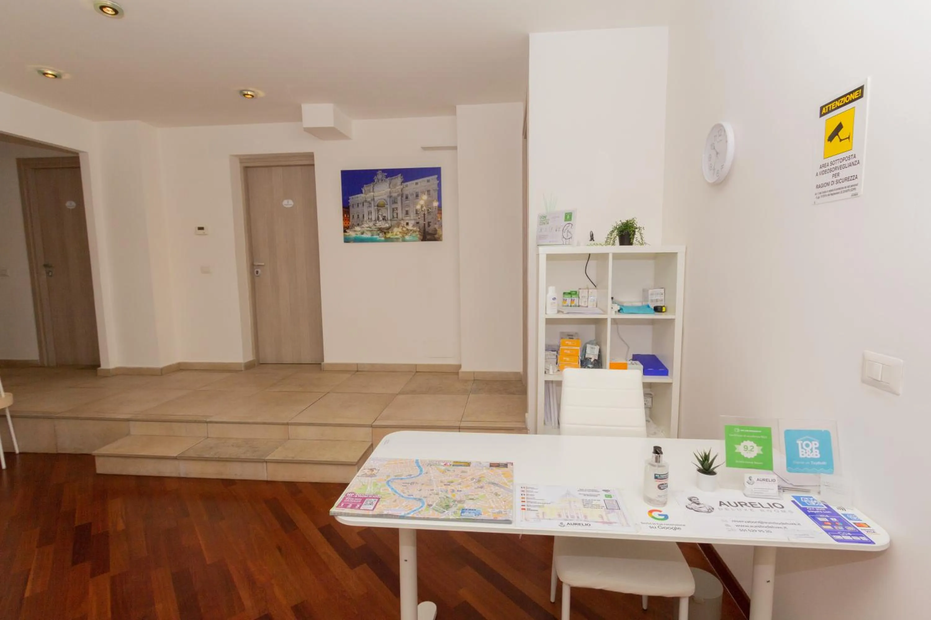 Lobby or reception in Aurelio Deluxe Rooms