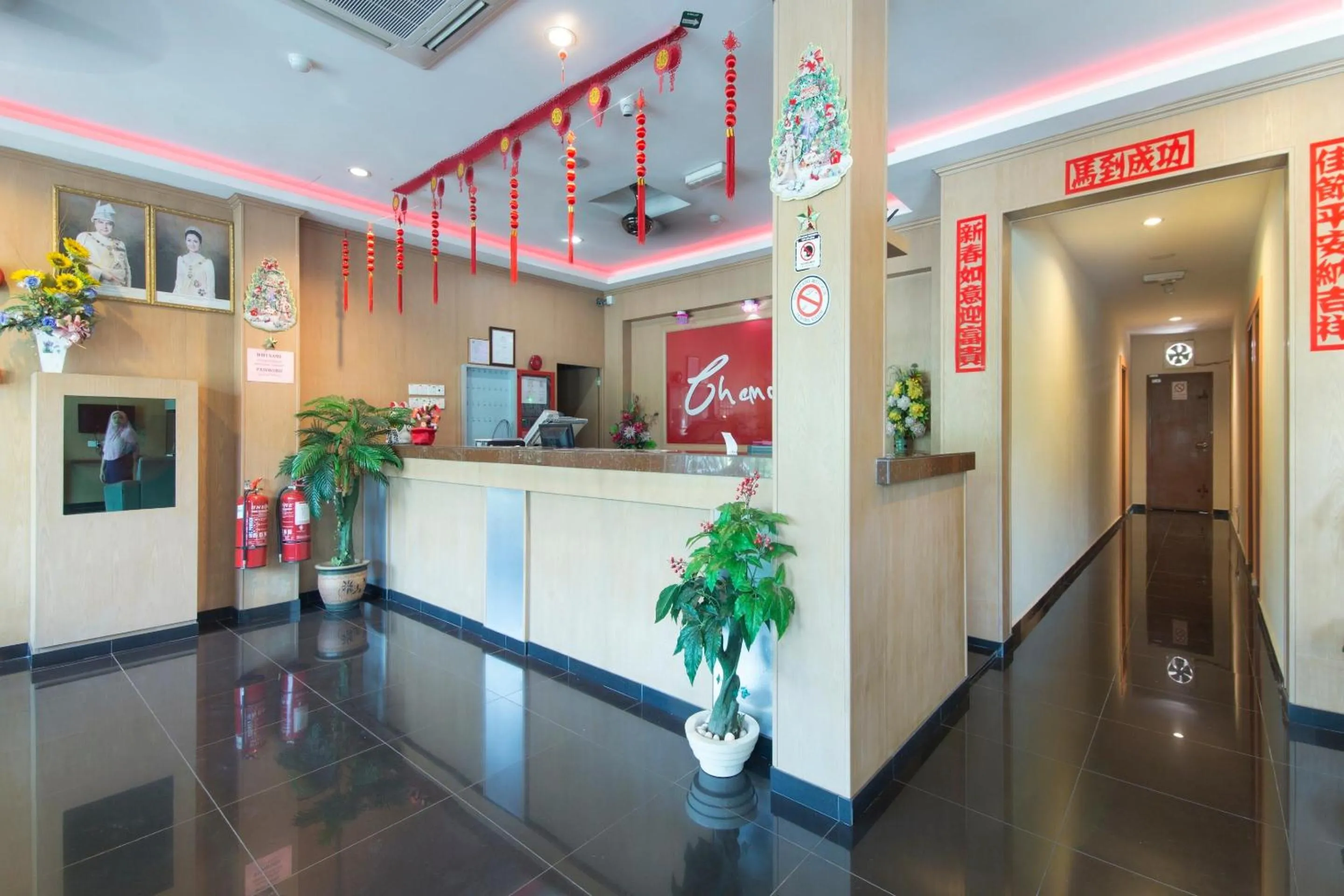 Lobby or reception in Chemor Inn