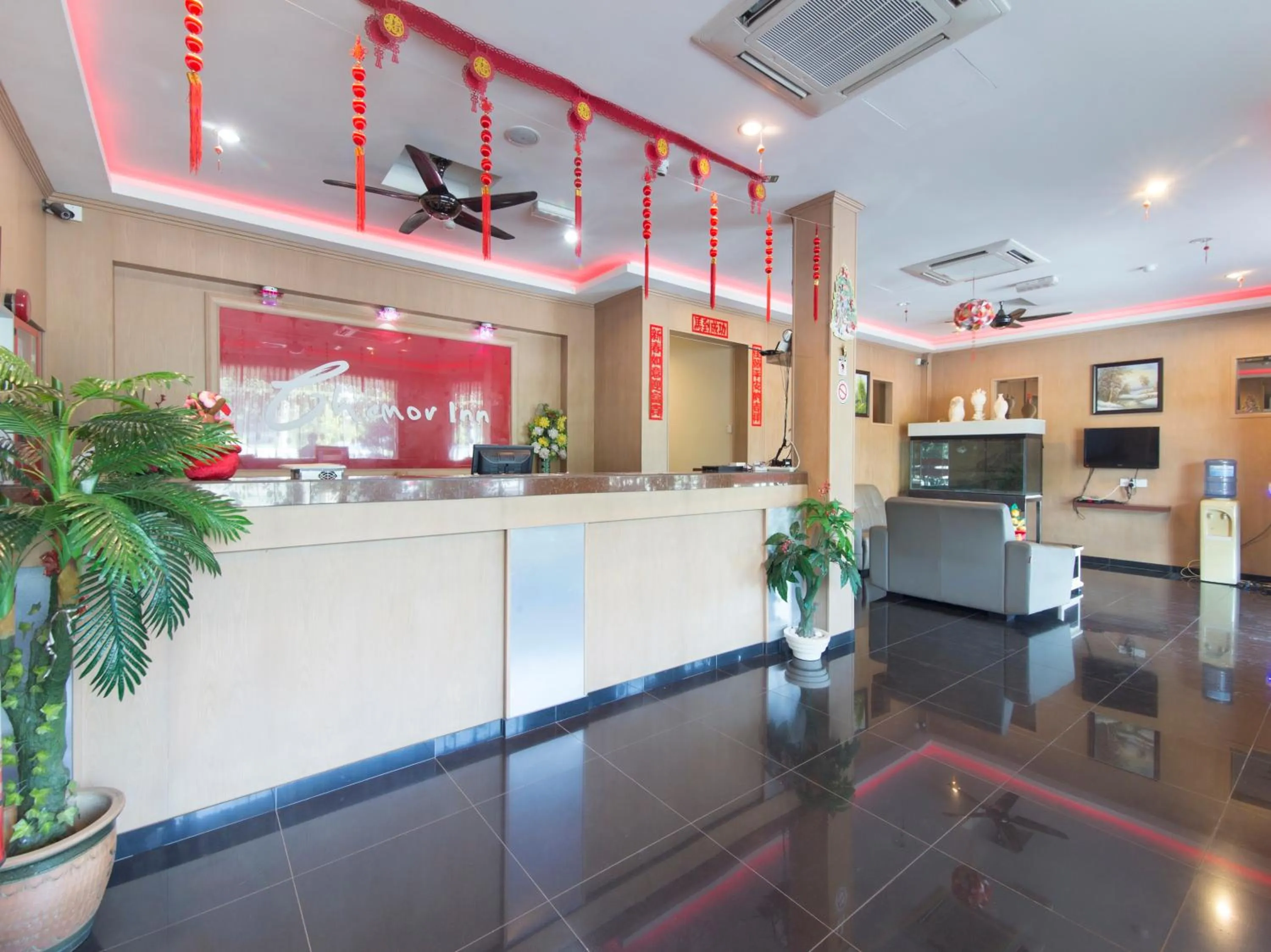 Lobby or reception in Chemor Inn