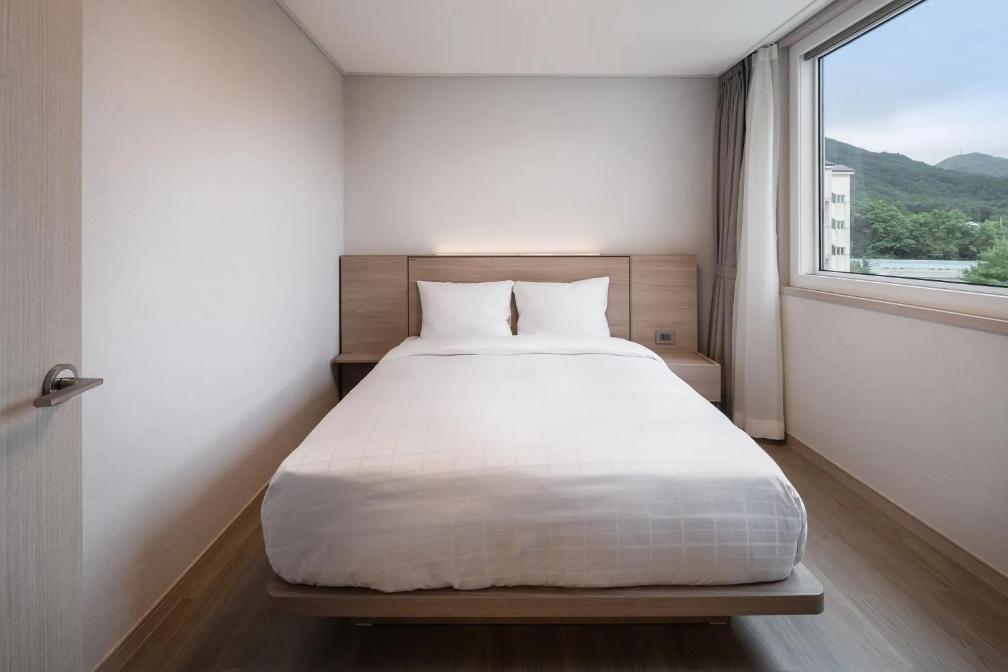 Bed in Kumho Seorak Resort