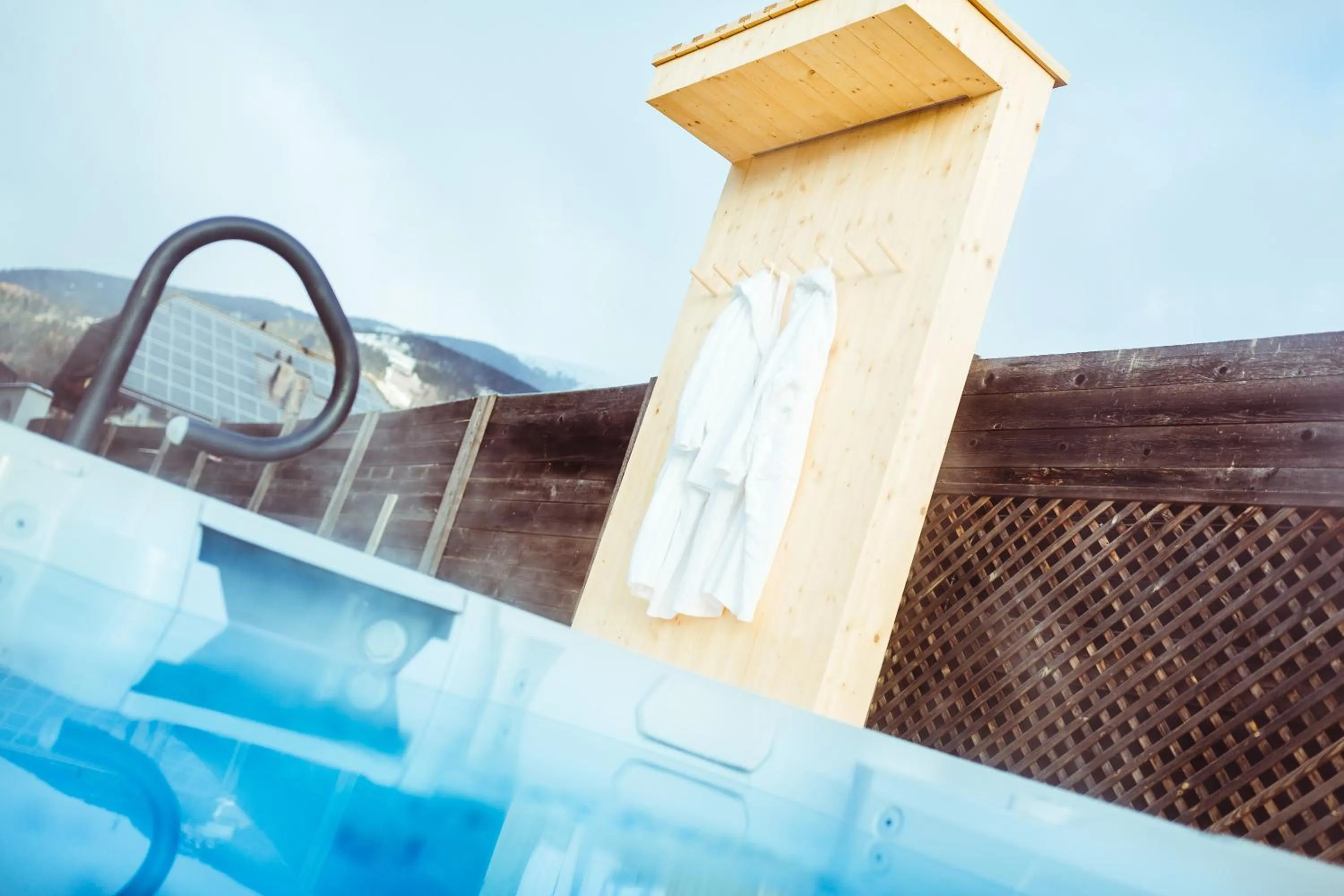 Hot Tub in Gourmet - Boutique Hotel Tanzer