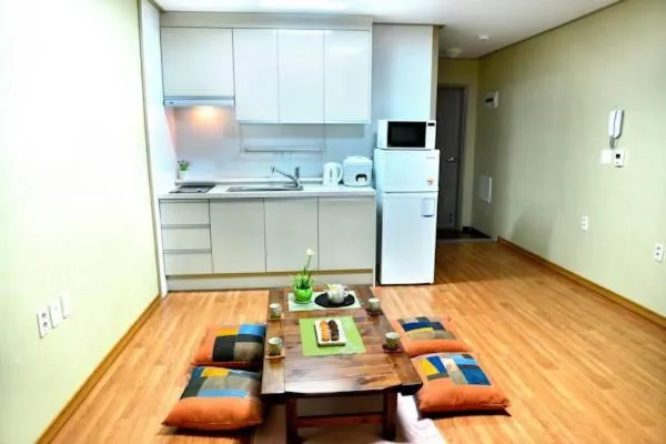 Bedroom in Jeju Bada Wi Olle Pension