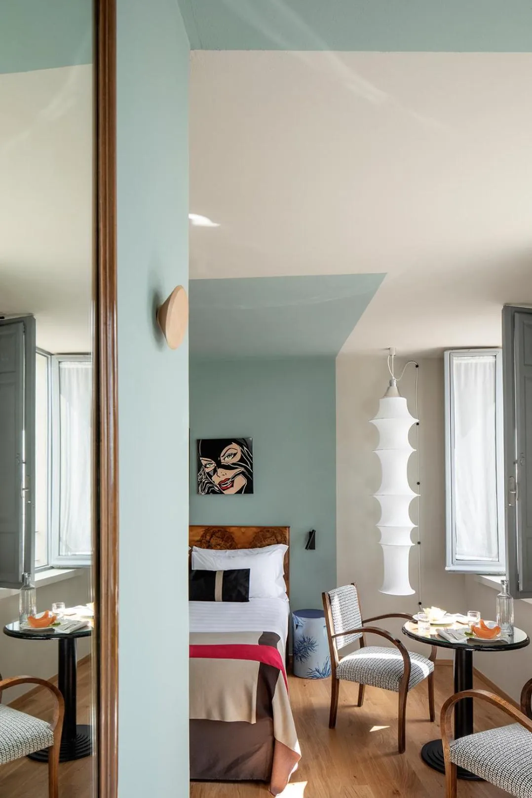 Bed in Hotel Priori Secret Garden