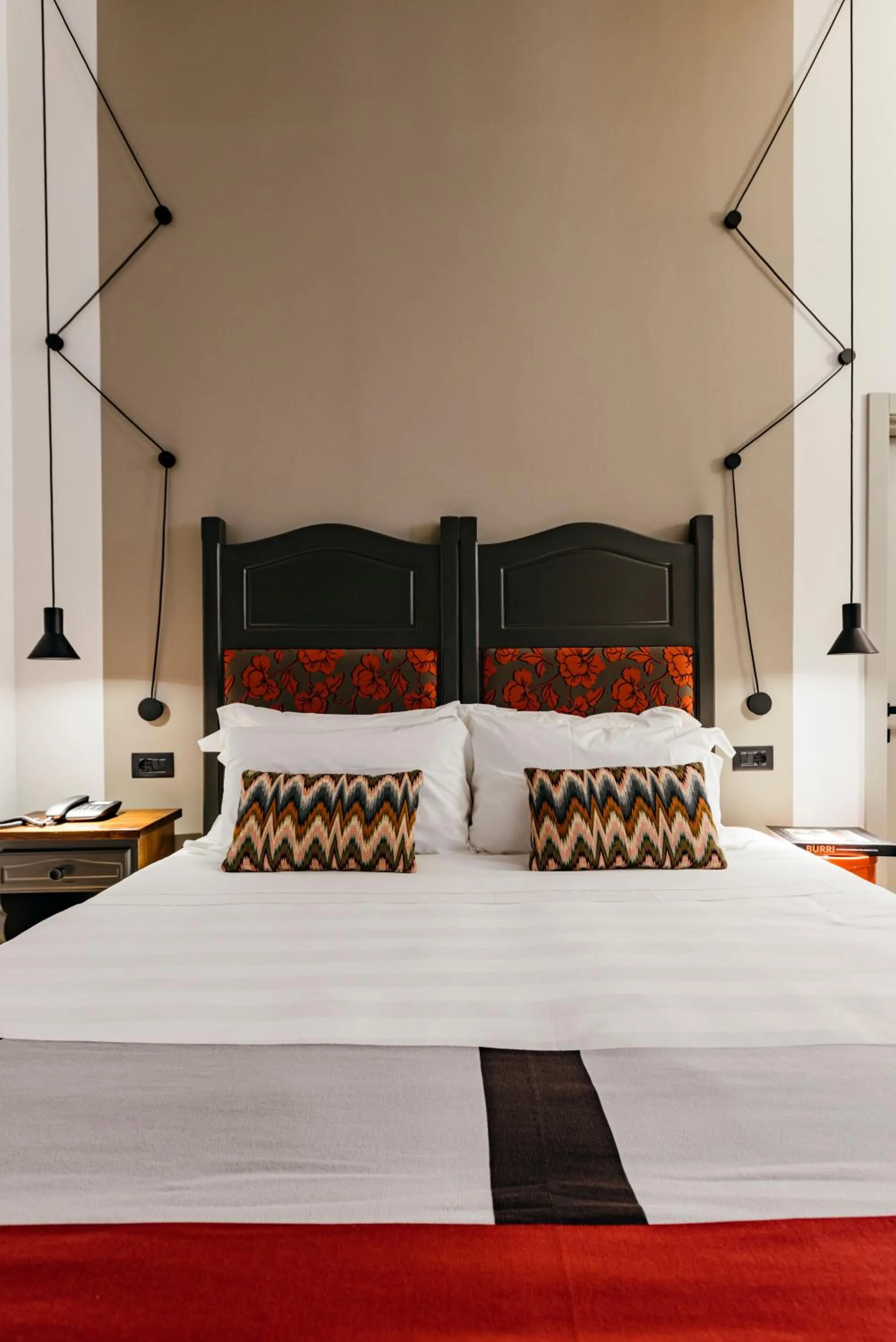 Bed in Hotel Priori Secret Garden