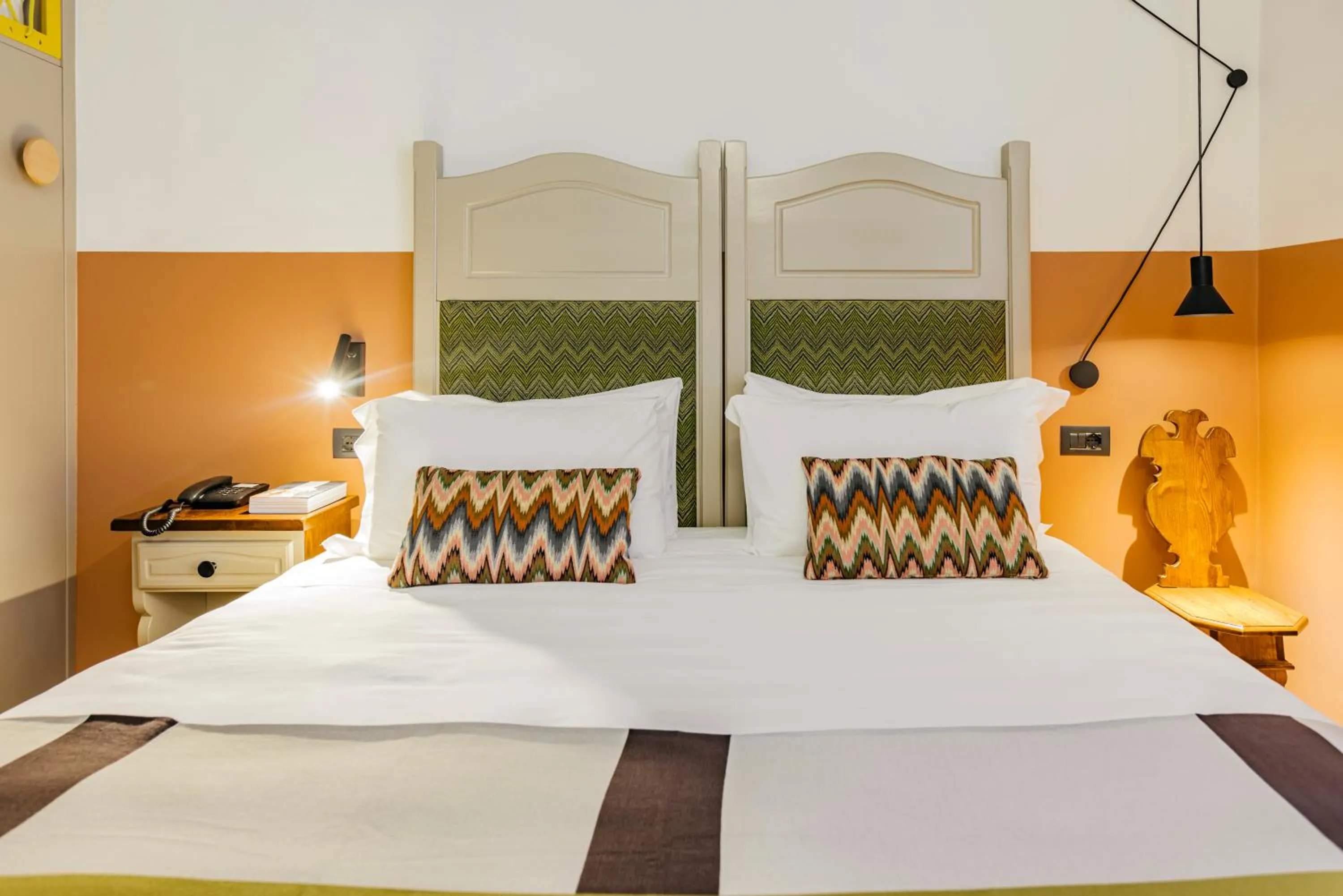 Bed in Hotel Priori Secret Garden