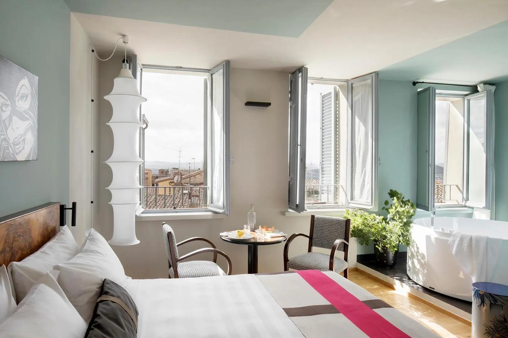 Bed in Hotel Priori Secret Garden