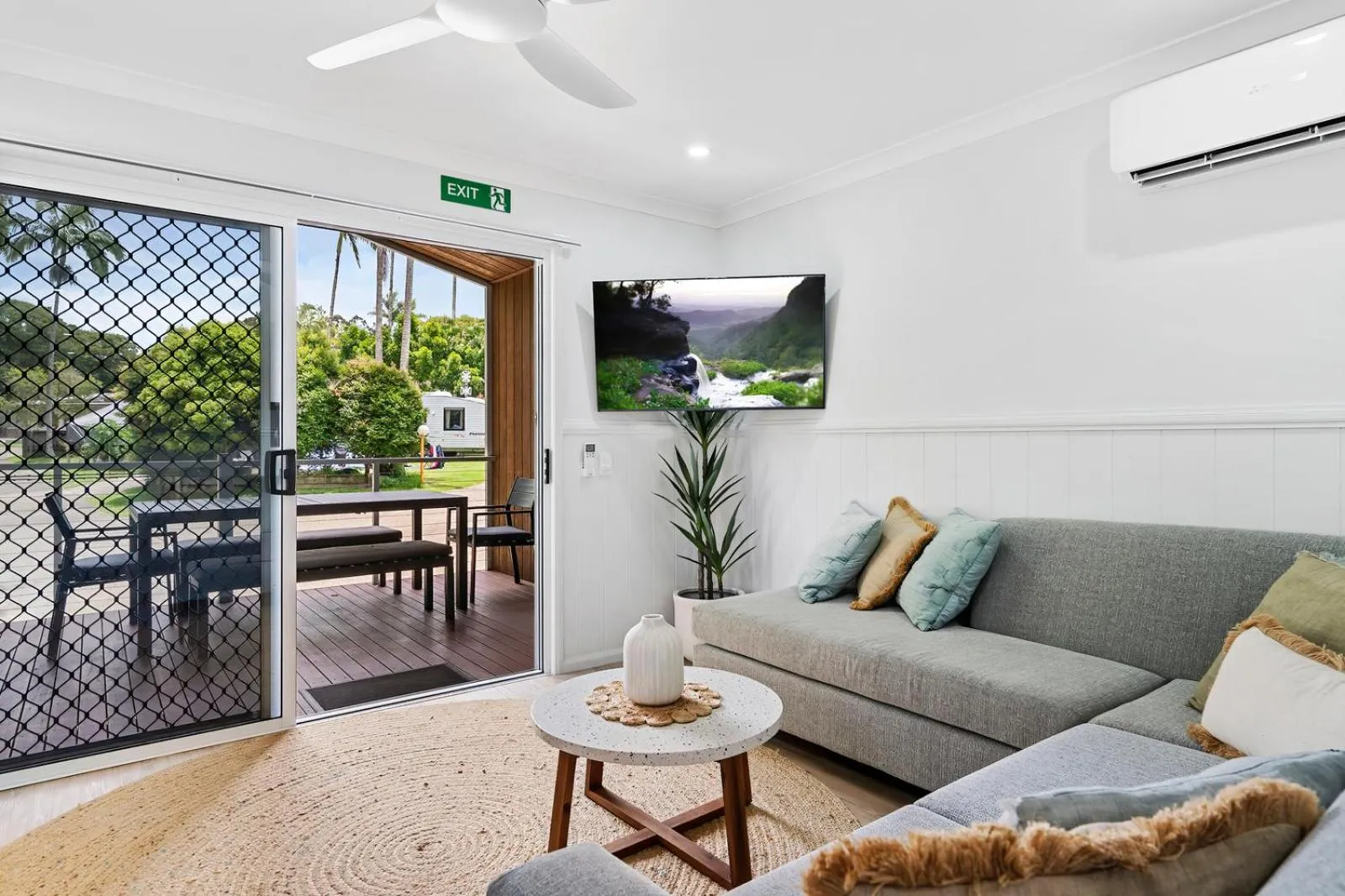 Living room in Ingenia Holidays Noosa