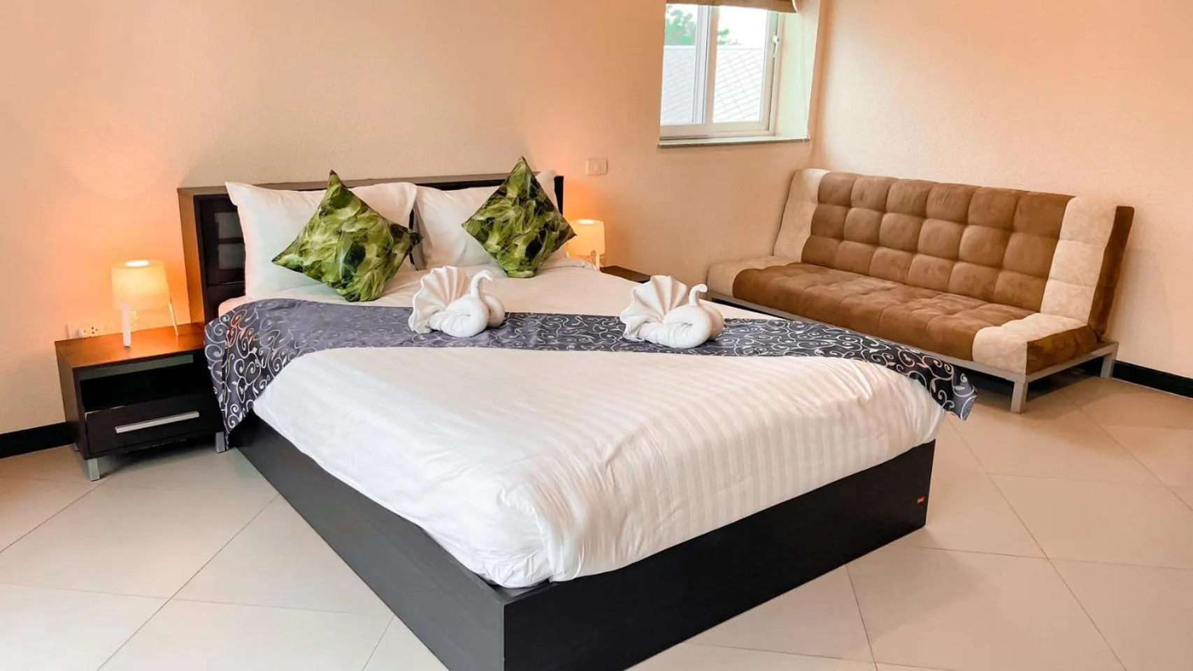 Bedroom, Bed in Hidden Palm Pool Villas