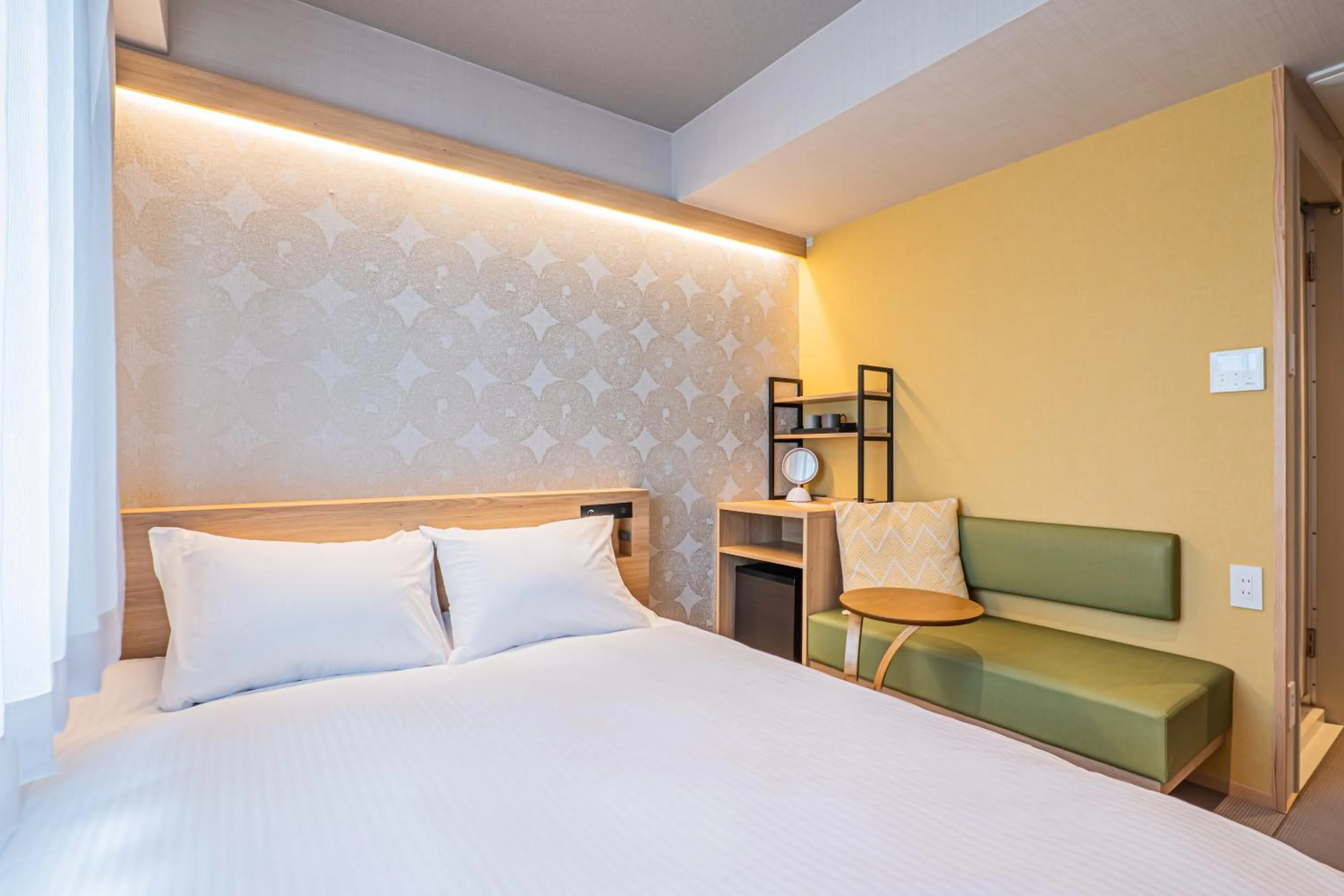 Photo of the whole room, Bed in -SPA RESORT- Nagoya Kasadera Hotel