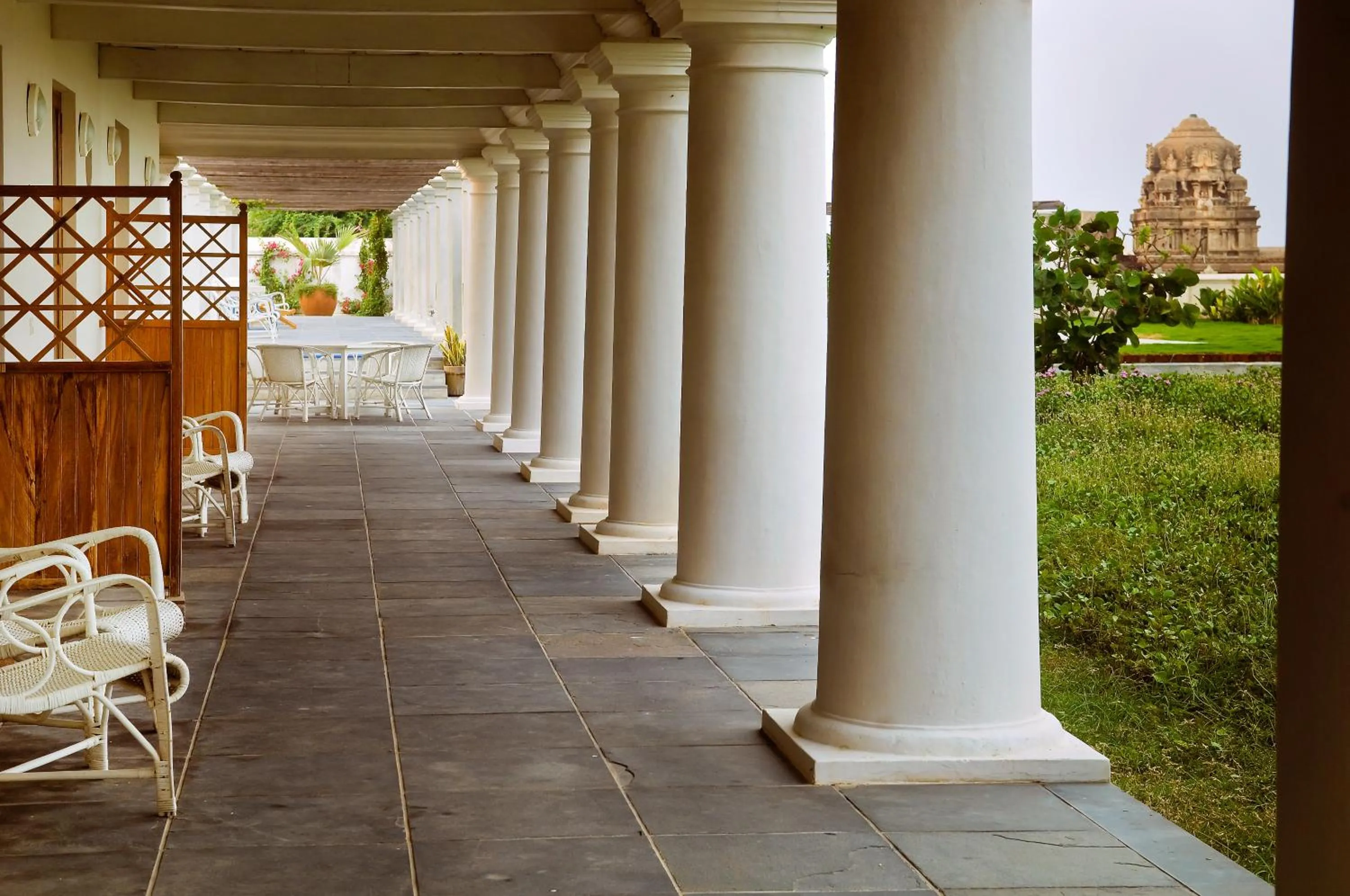 Balcony/Terrace in Neemrana's - Bungalow on The Beach