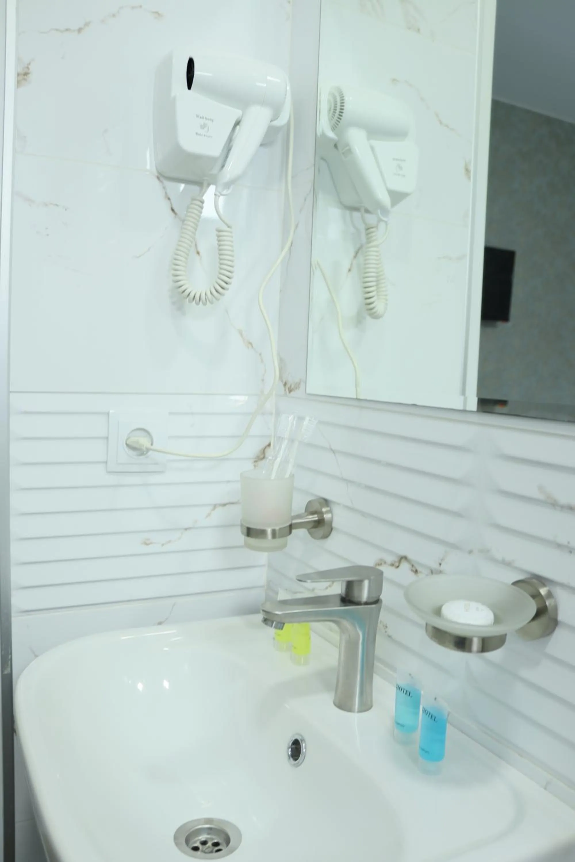 Shower in Hotel West Face