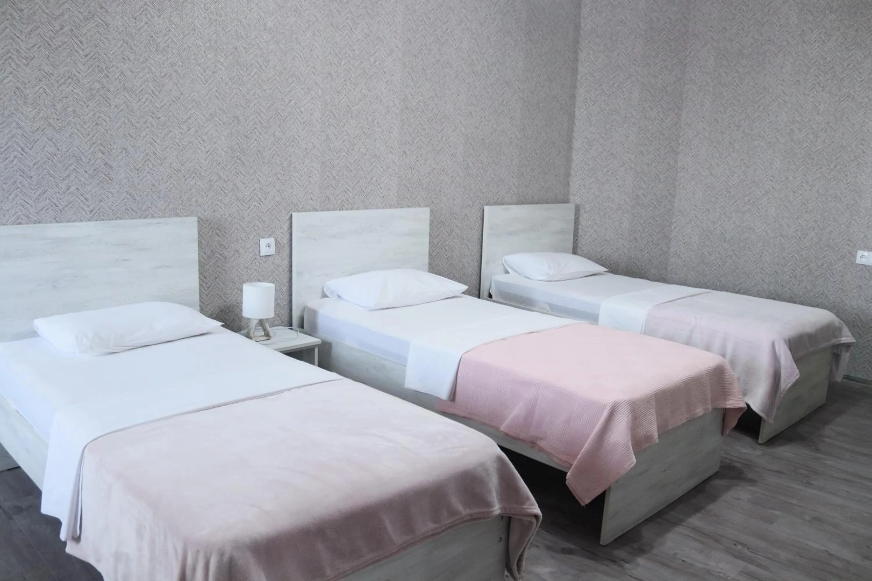 Bed in Hotel West Face