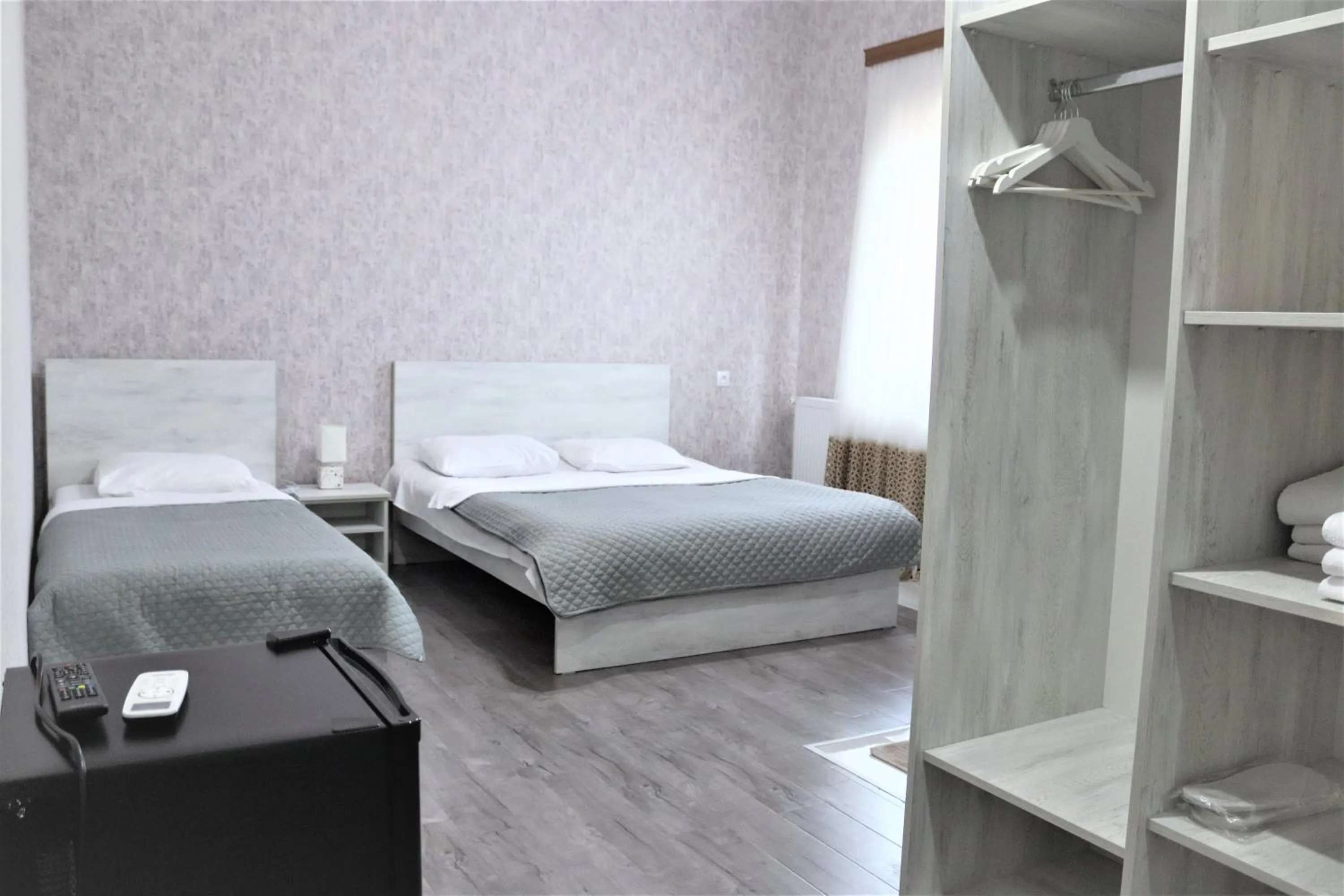 Bed in Hotel West Face