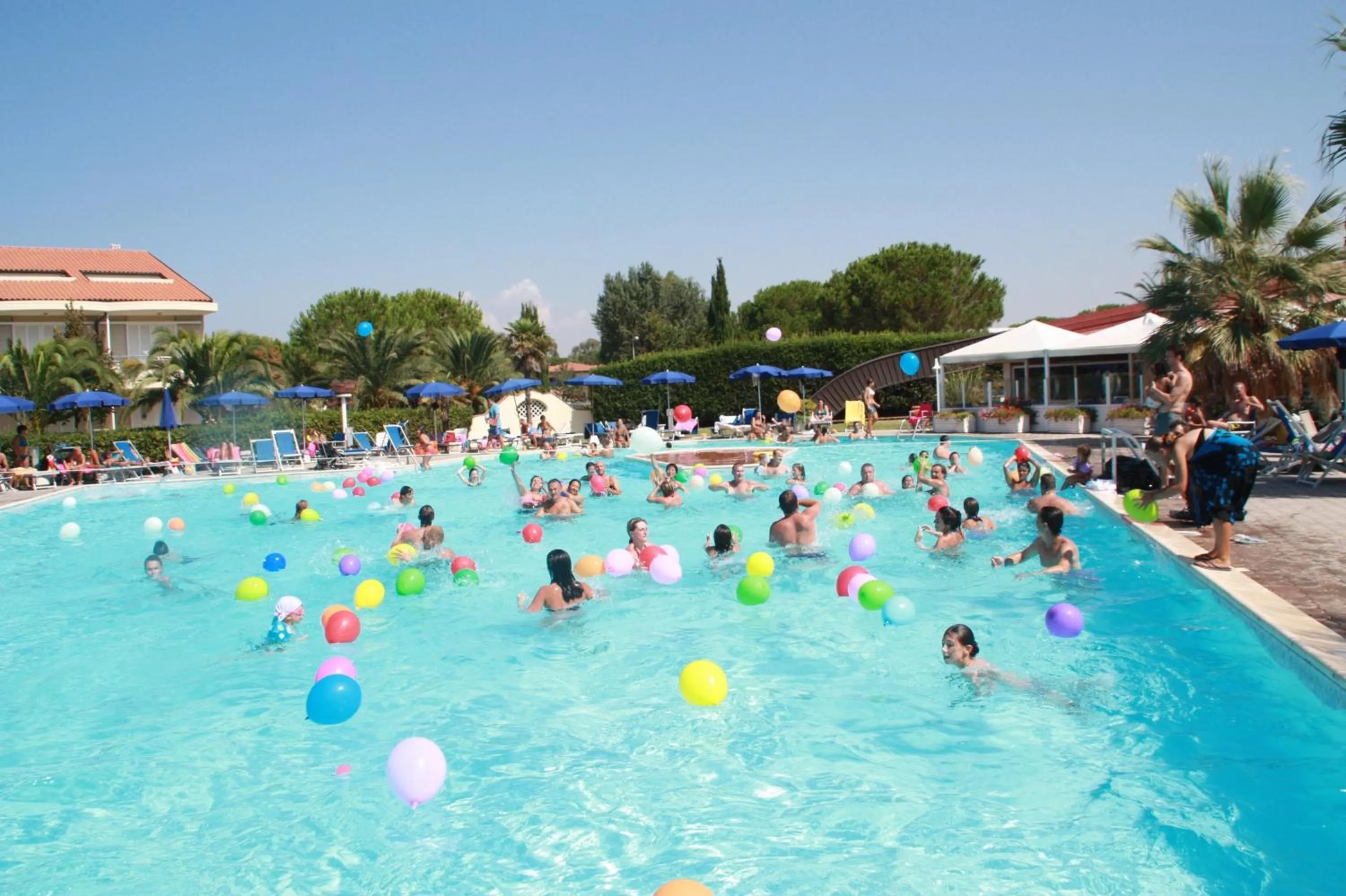 Aqua park in Hotel La Buca Del Gatto