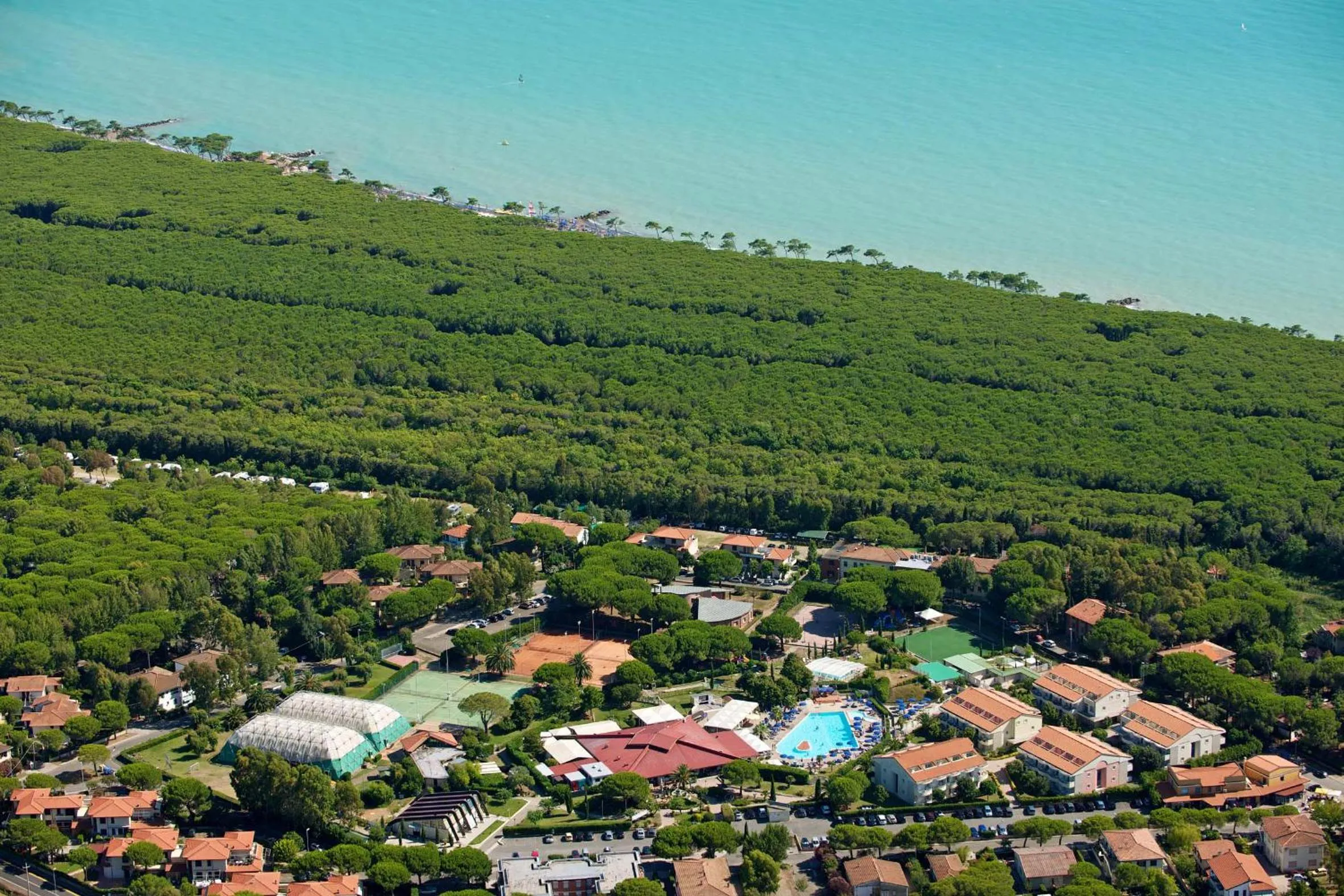 Bird's eye view in Hotel La Buca Del Gatto
