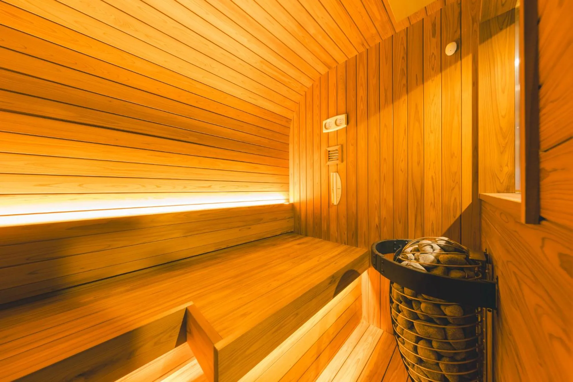 Sauna in Seaside Hotel Maiko Villa Kobe