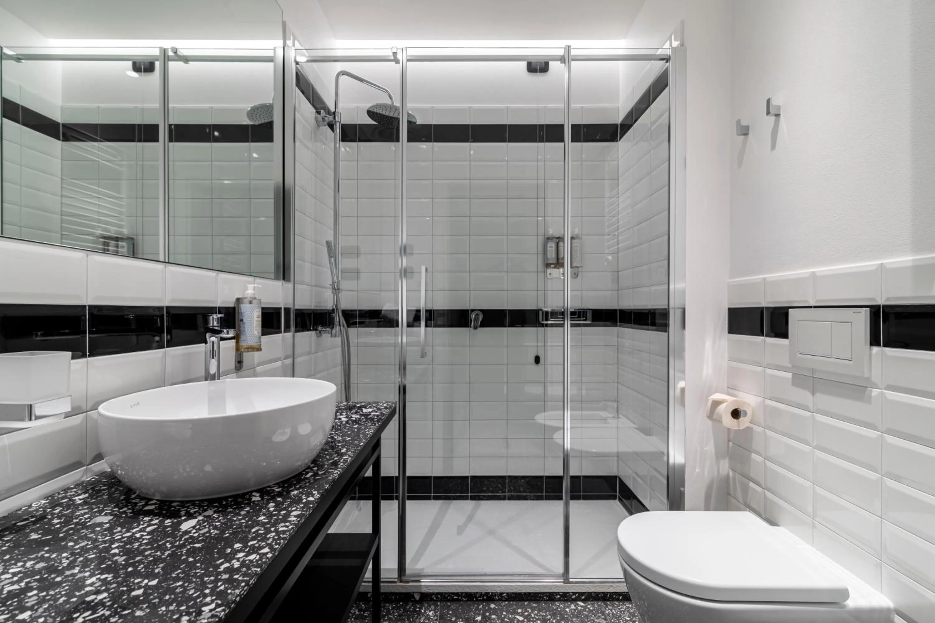 Toilet in Stadt Hotel Città