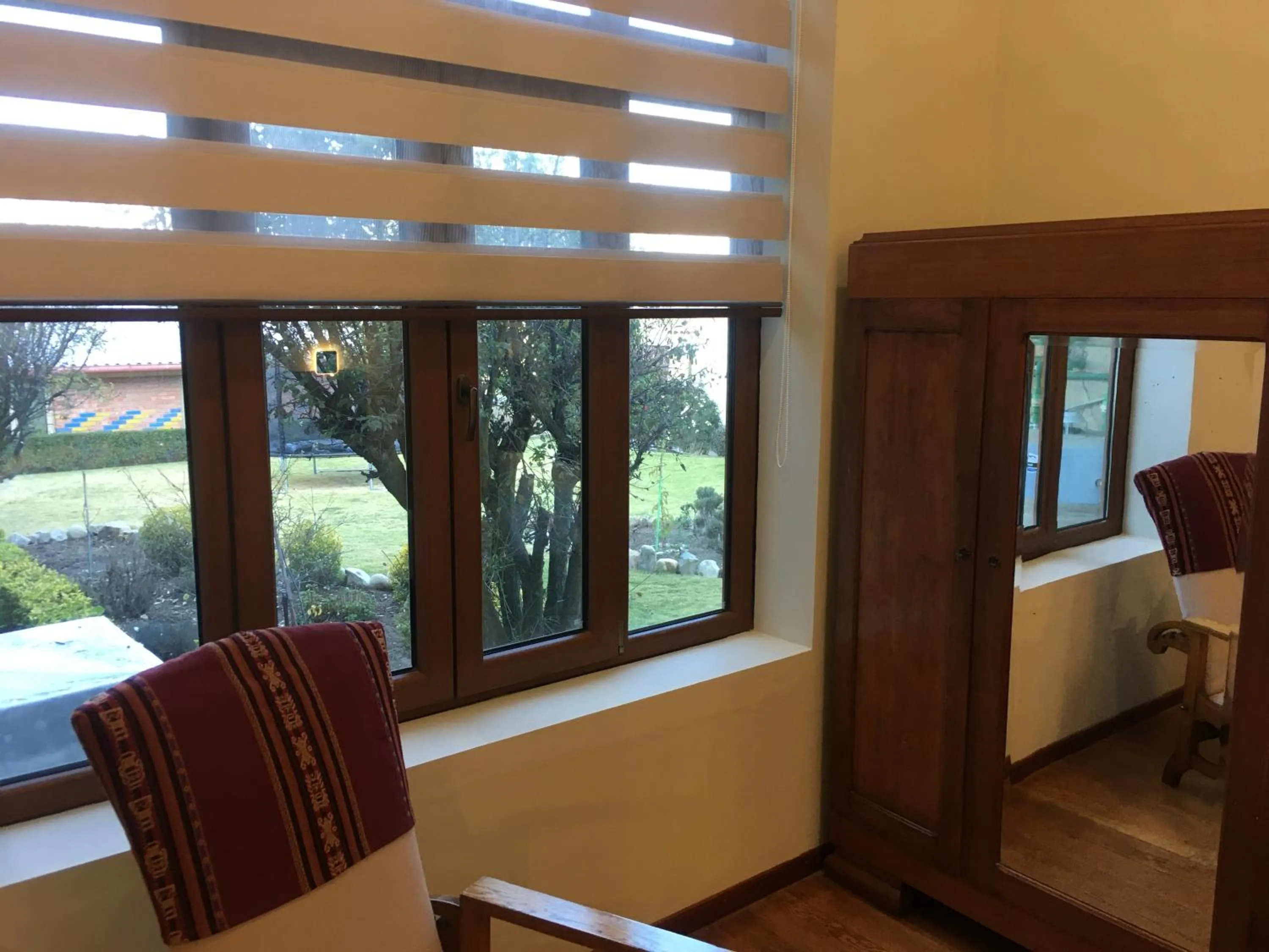 Garden view in La casa de Teresita