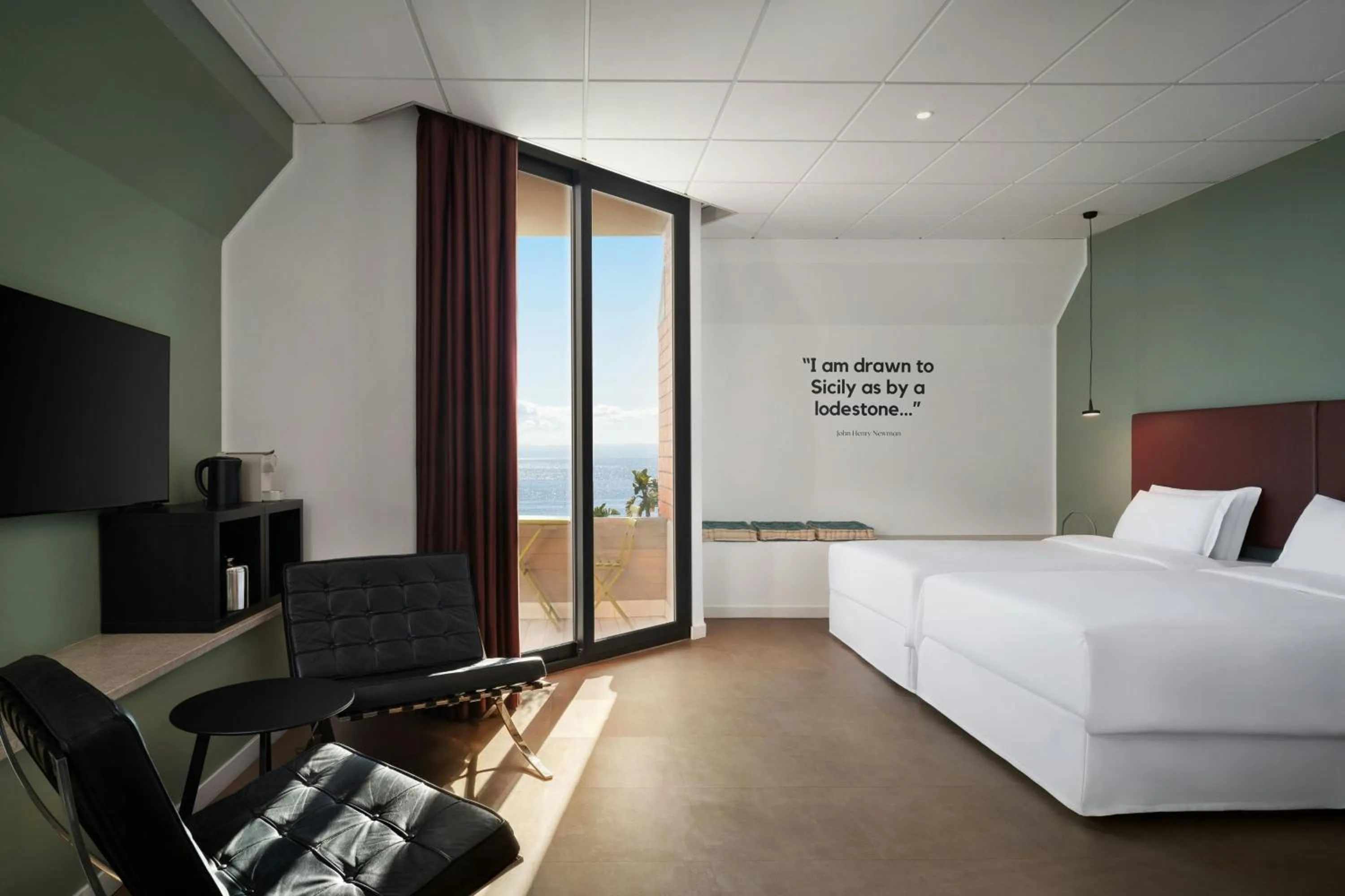 Bedroom, Bed in Four Points by Sheraton Catania Hotel