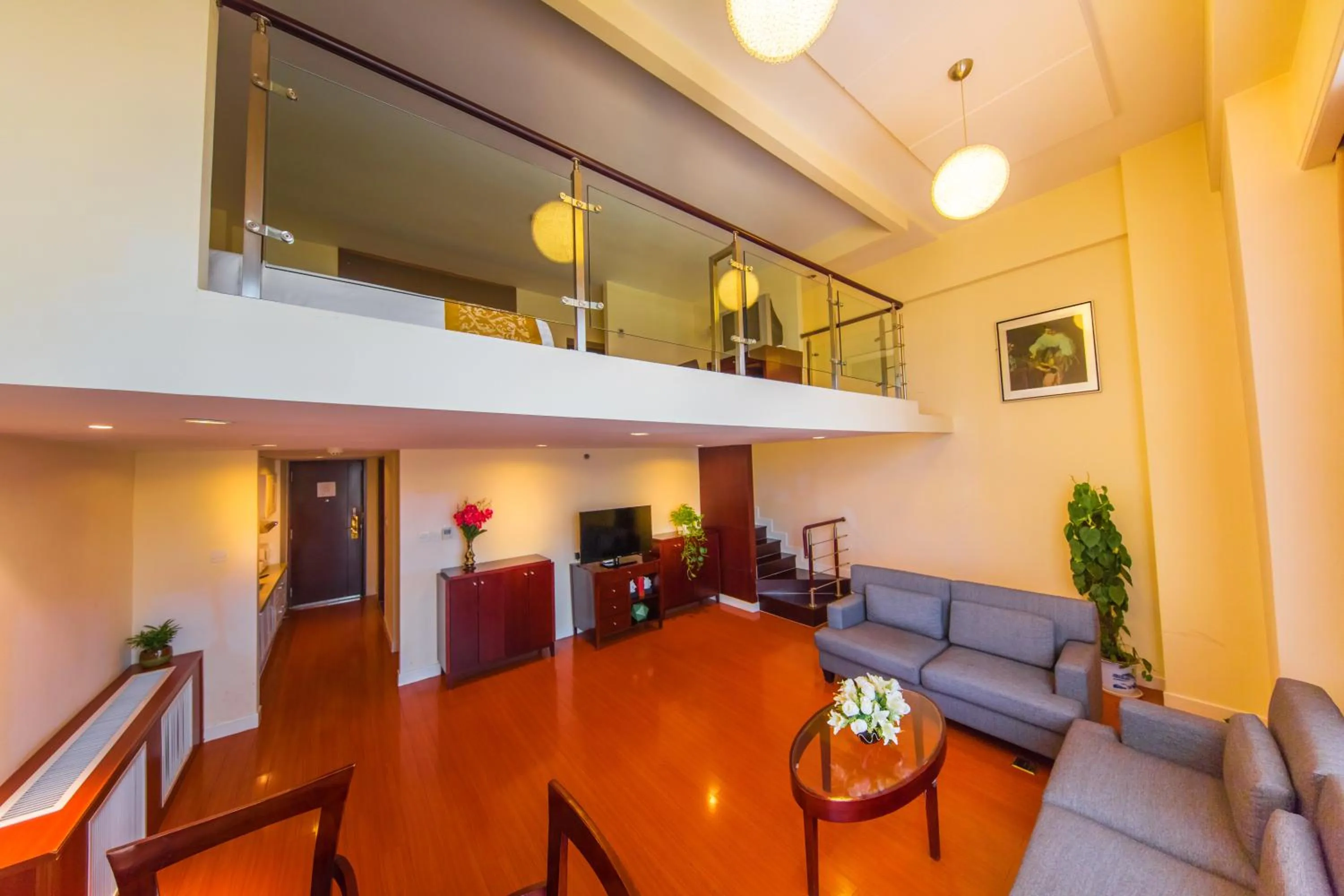 Decorative detail in Fulitai International Hotel