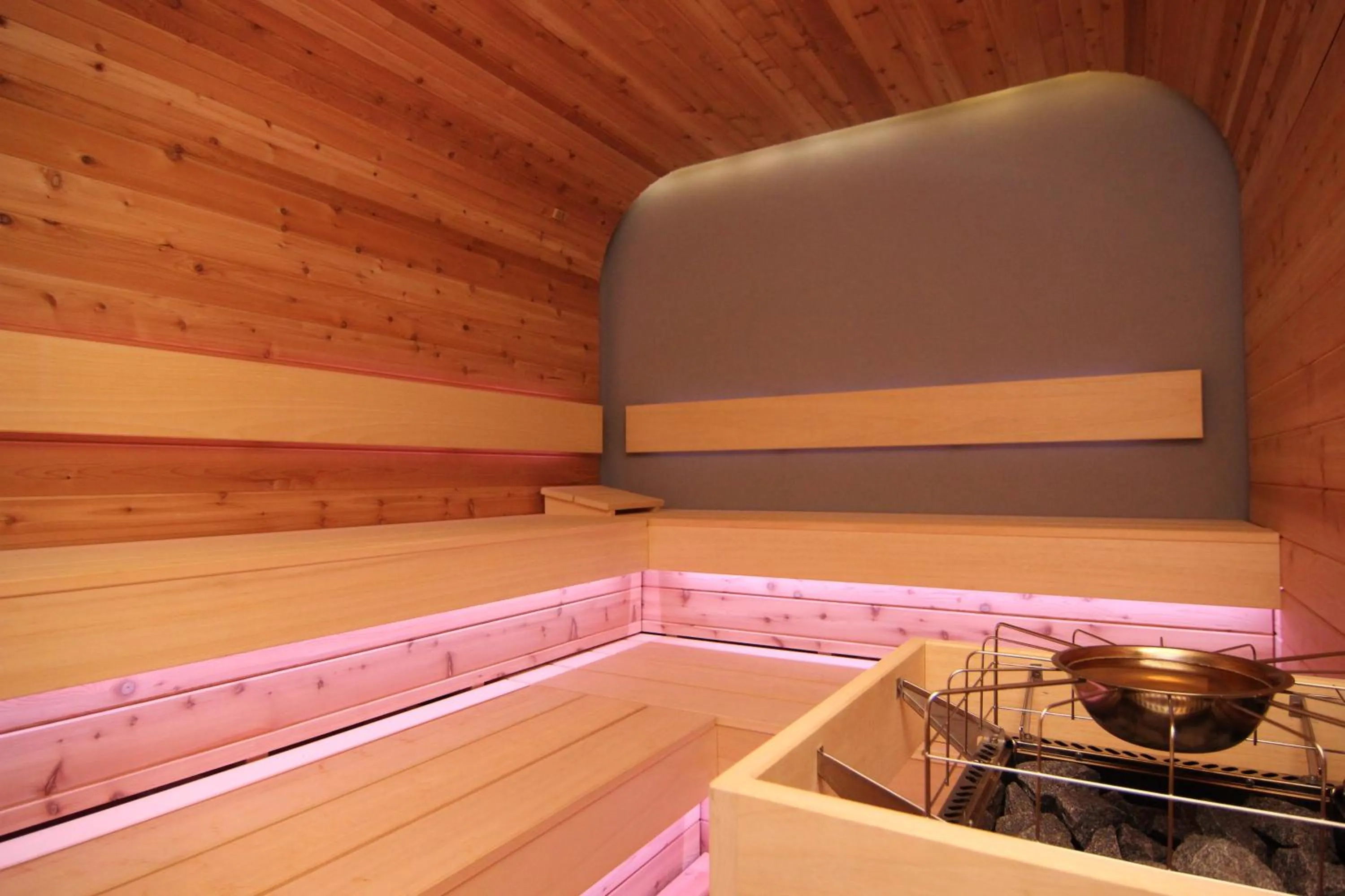 Sauna in Hotel Villa Golf Cihelny